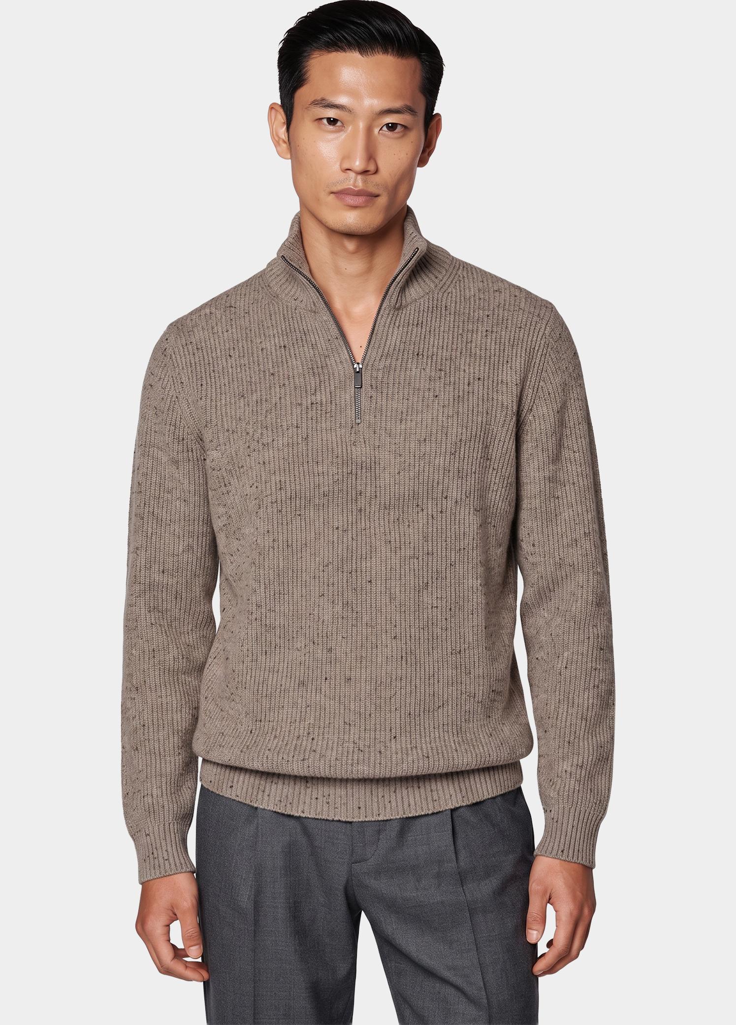 Basefield Half Zip Beige  219018515/246