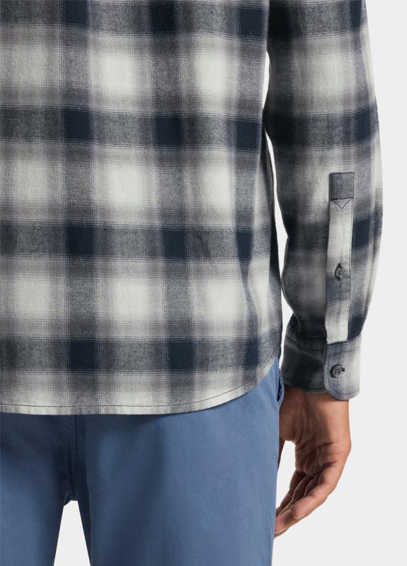 BOSS Orange Casual hemd lange mouw Grijs Rickert_M 10273400 01 50549430/063