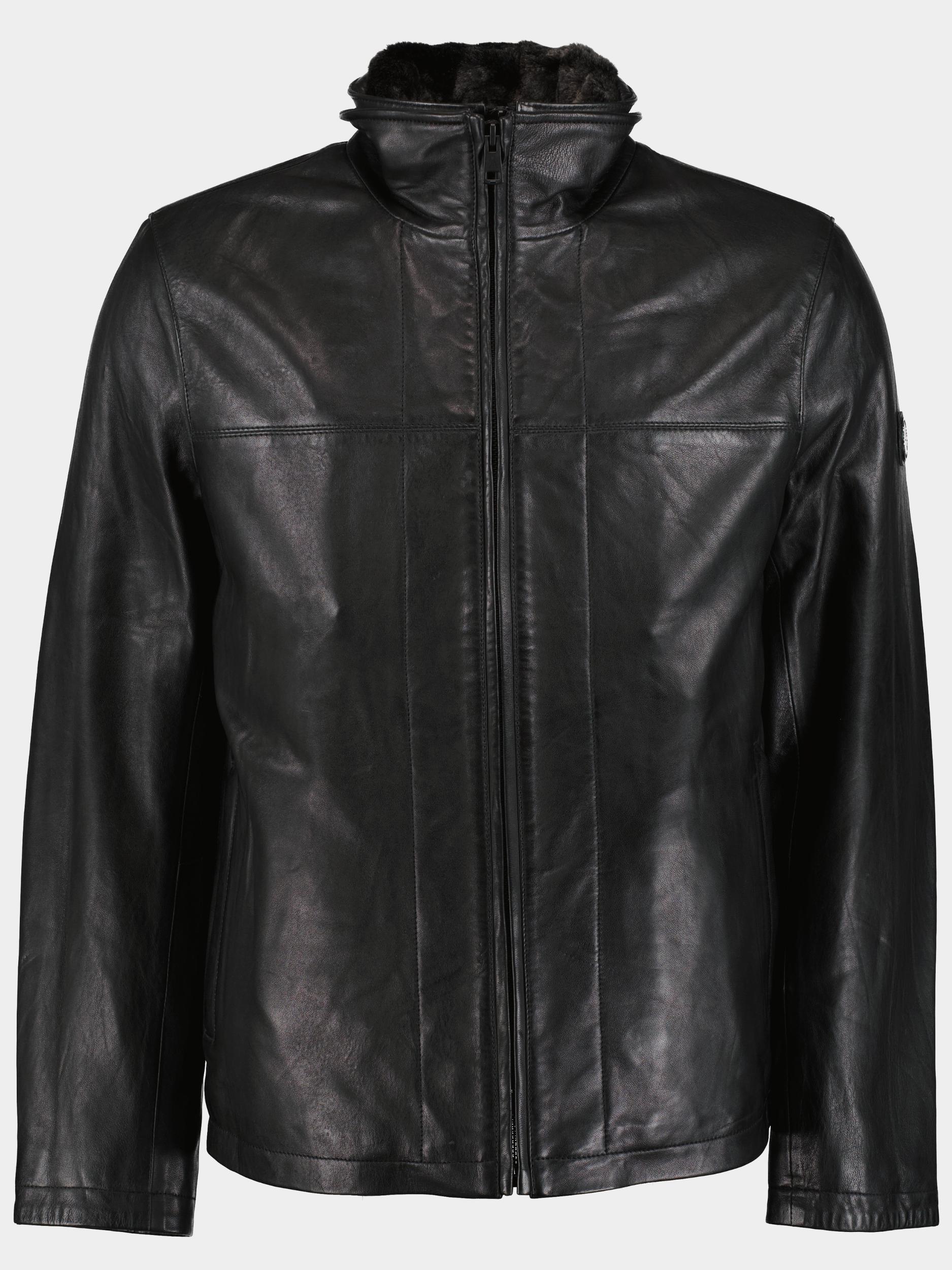 Donders 1860 Lederen Jack Zwart Leather Jacket 52398/999
