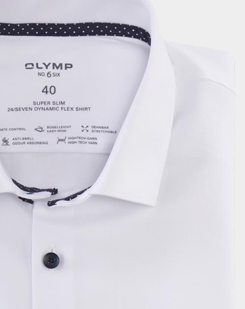 Olymp Business hemd lange mouw Wit 0754/64 Hemden 075464/00