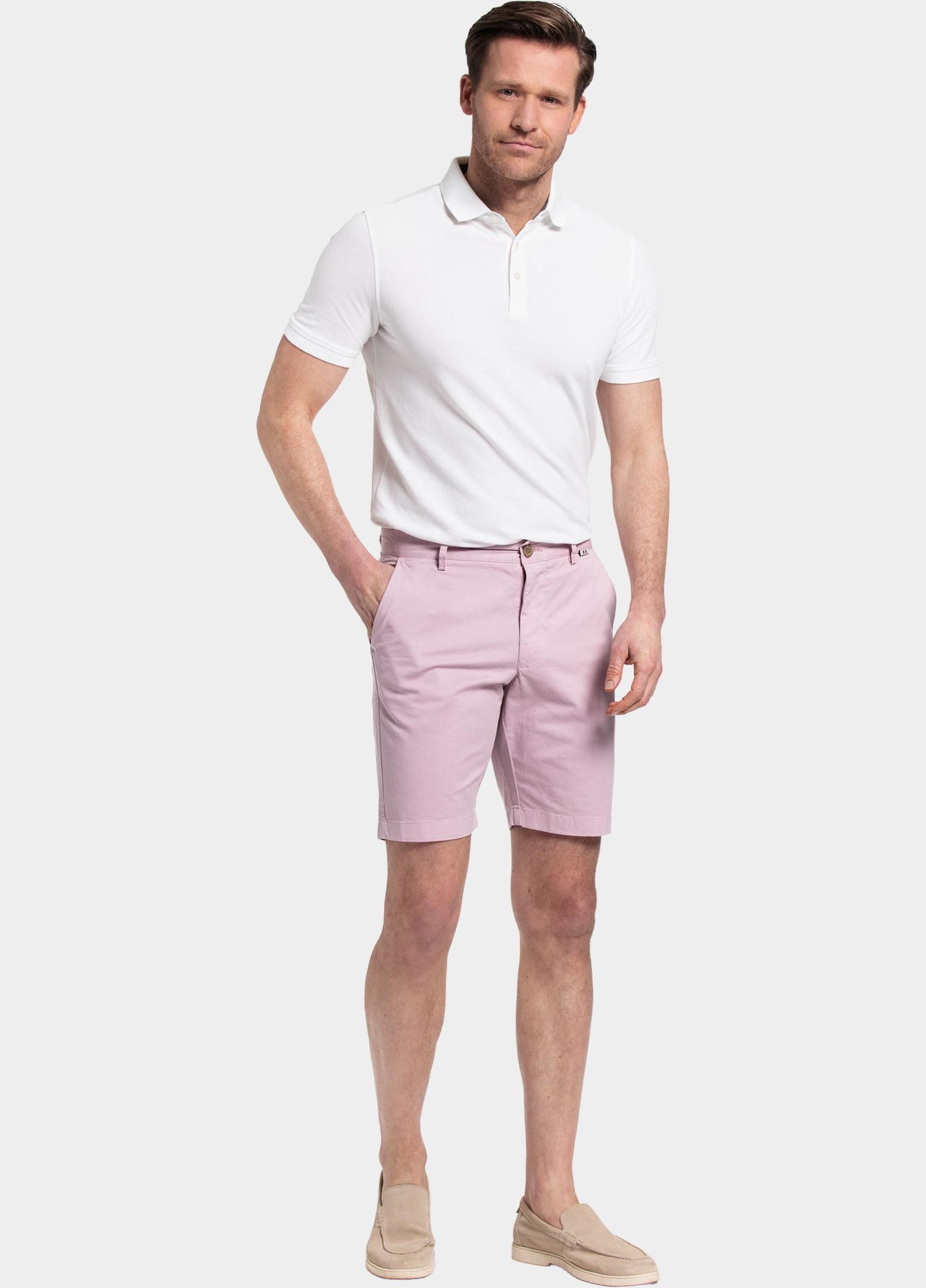 Giordano Korte Broek heren Paars Stockholm Short Garment Dyed 411115/44