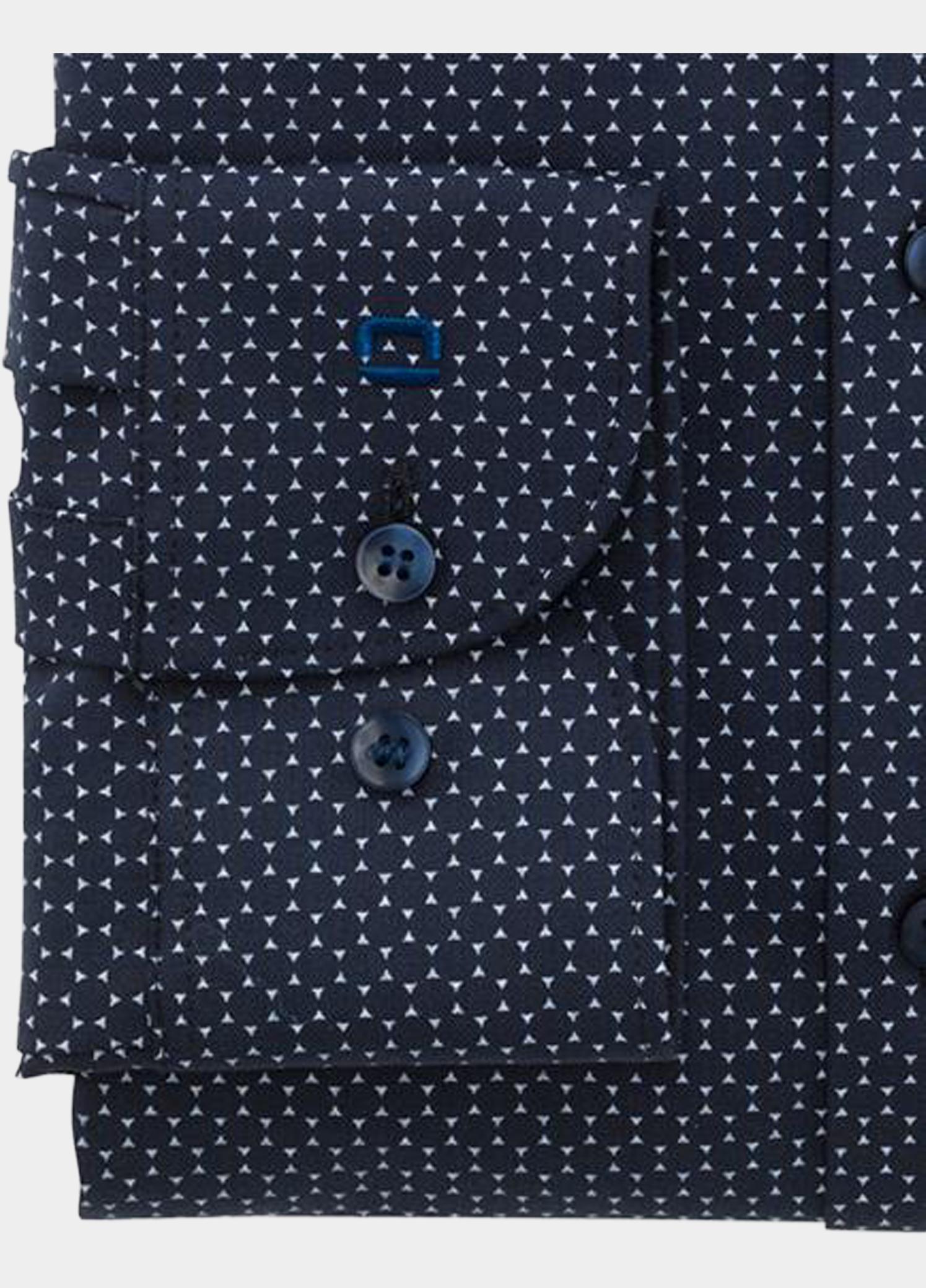 Olymp Zakelijk overhemd heren Blauw OLYMP Level Five 24/Seven 208224/18