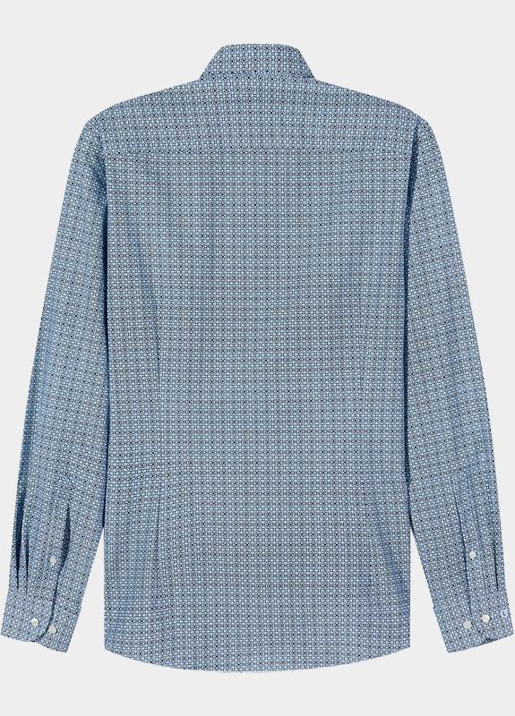 Olymp Zakelijk overhemd heren Blauw Level Five 24/Seven 204384/11