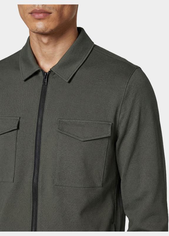 Born With Appetite Overshirt Groen Boed Shirtjacket BWA26114BO10/3007