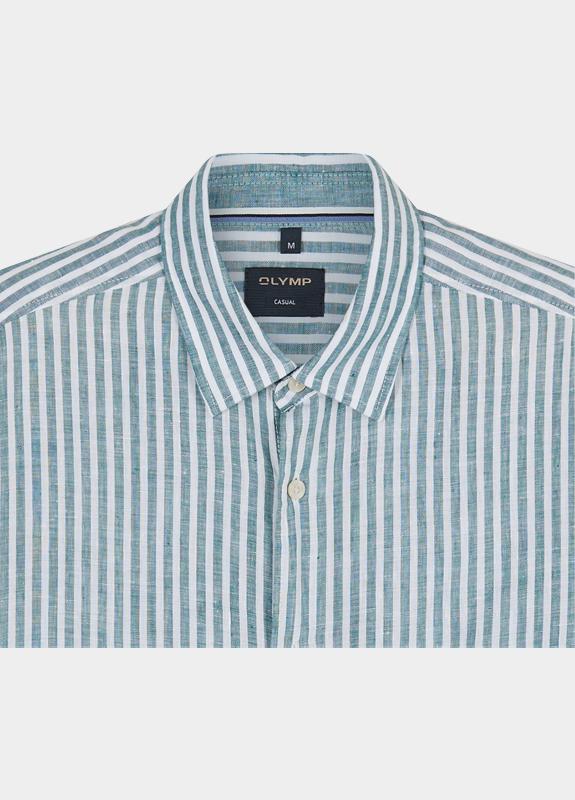 Olymp Overhemd heren Groen Casual 405014/88