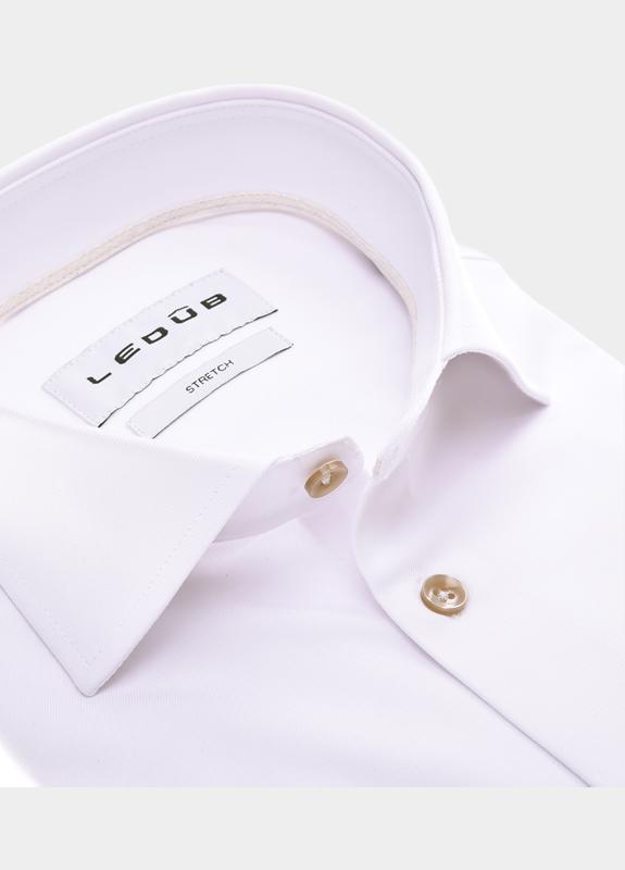 Ledub Business hemd lange mouw Wit LE24301 MFN5 0143040/910-920-000