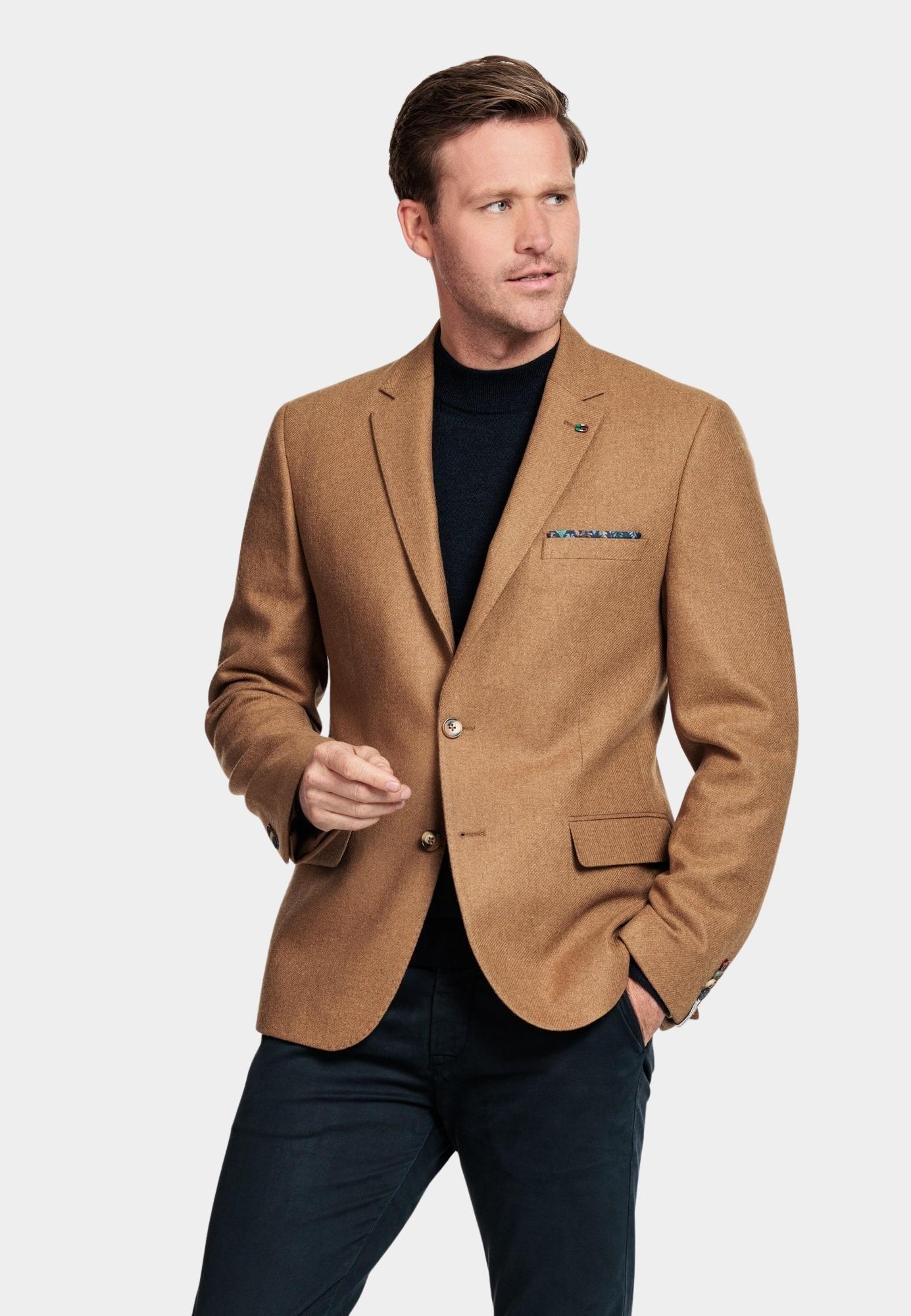 Giordano Blazer Beige Blazer Robert Wool Mix 322610/86