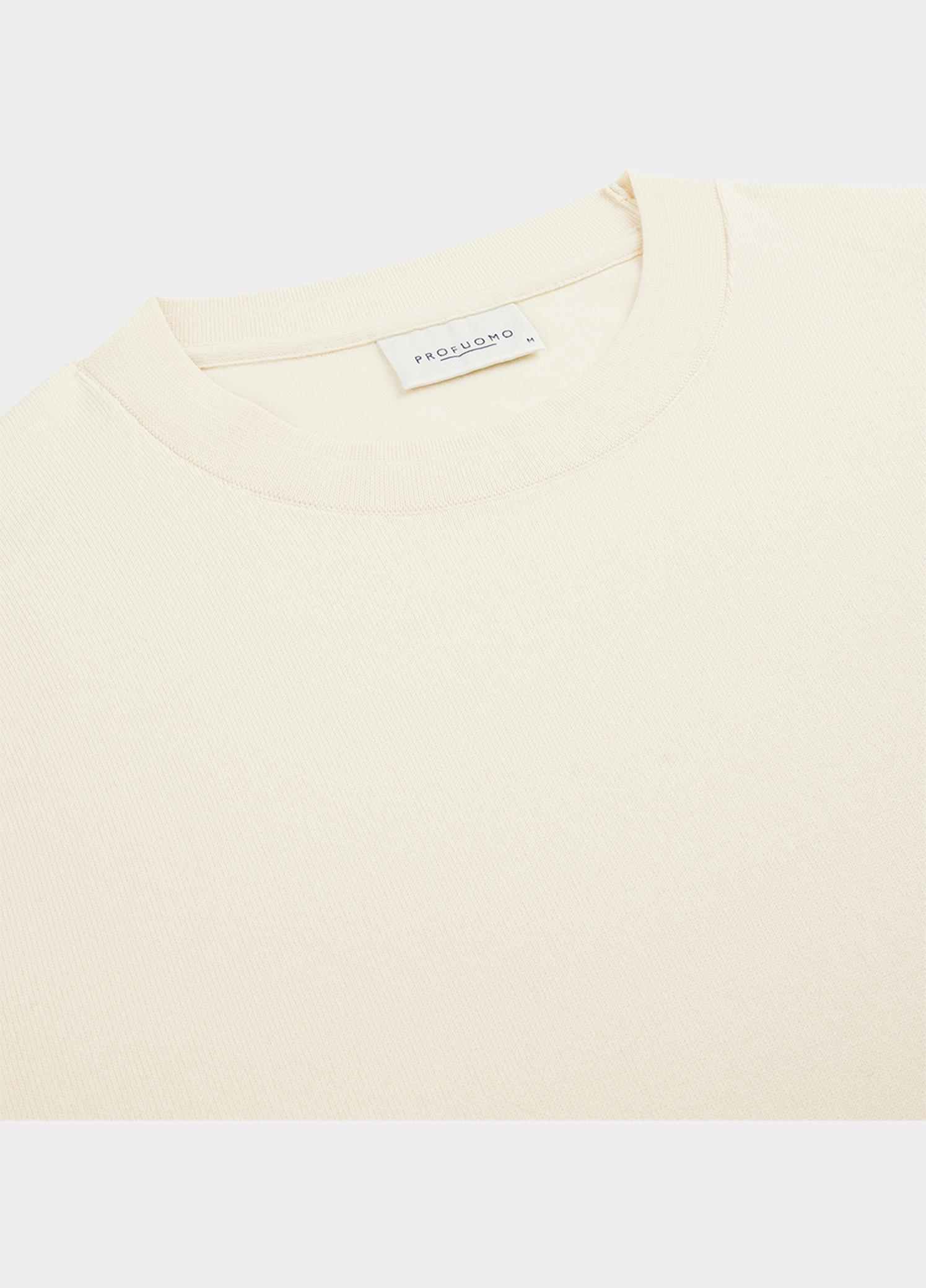 Profuomo Pullover heren Wit  PP2J00008/D