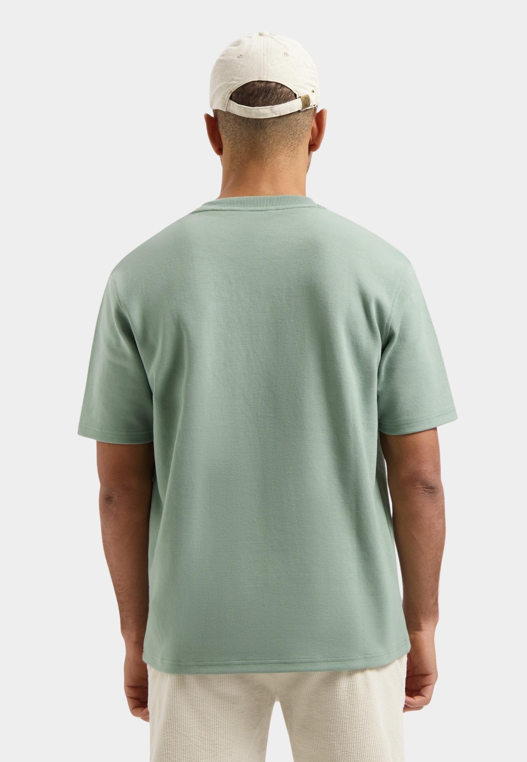 Dstrezzed T-shirt korte mouw Groen Ebbe Boxy Tee 202908-SS25/561