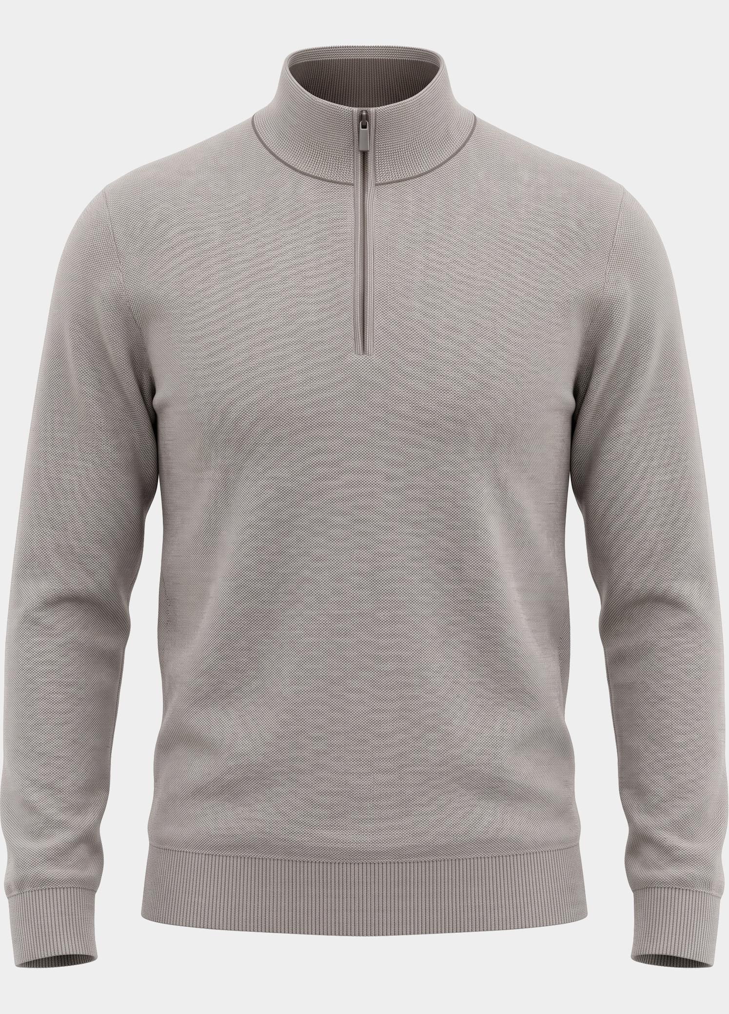 Baileys Half Zip Beige all-over 2-Tone 628409/985
