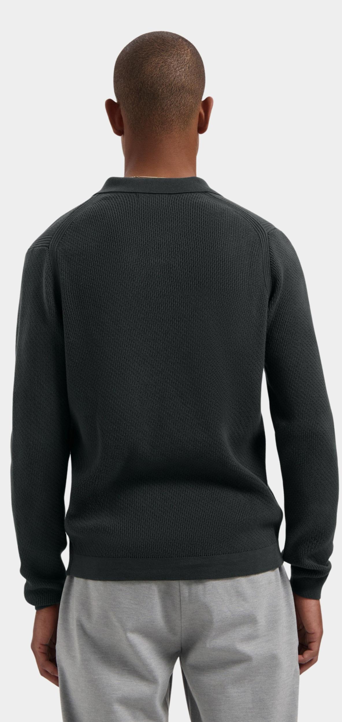 Dstrezzed Polo lange mouw Blauw Kostas Longsleeve Polo 405934/562