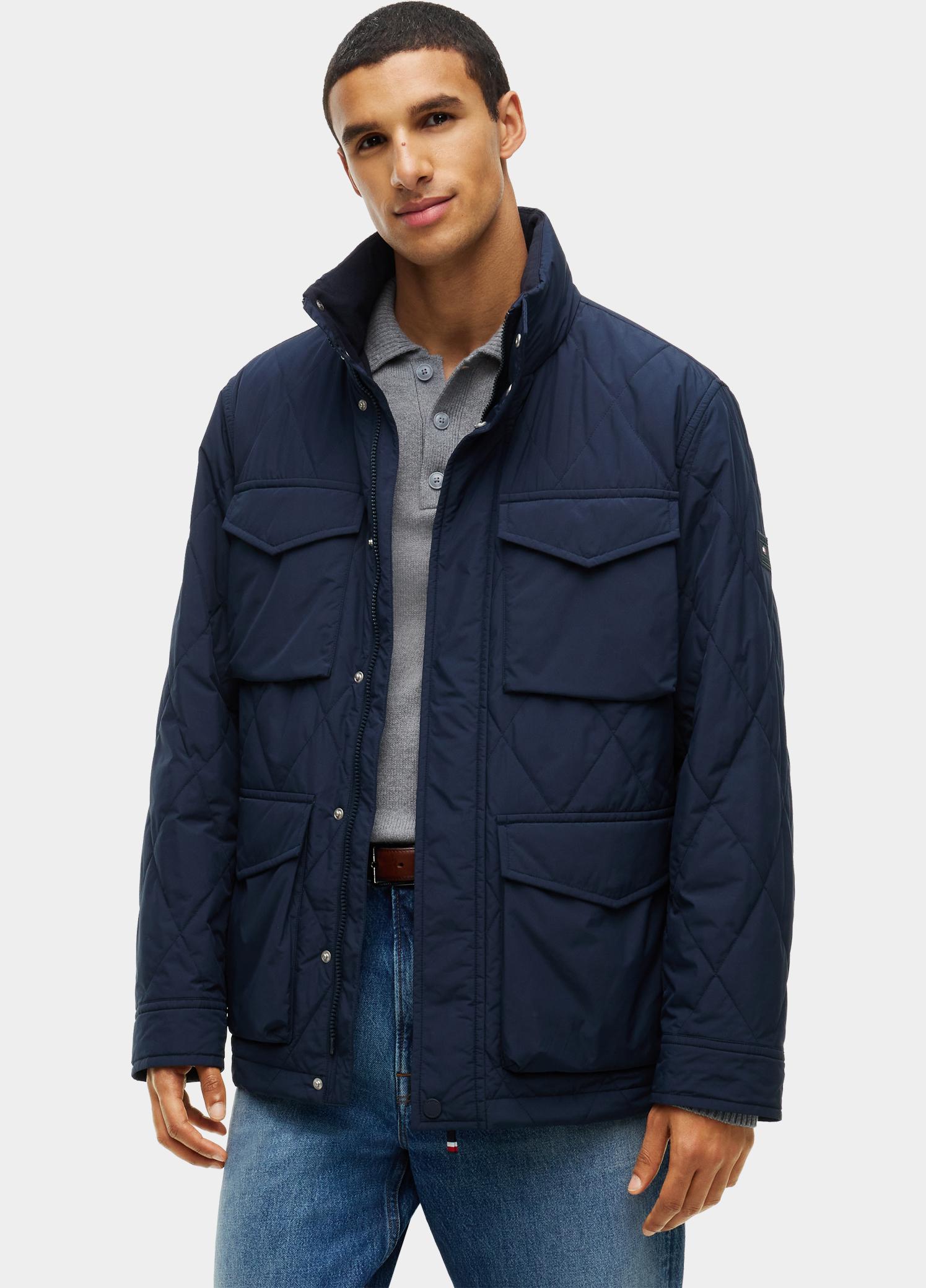 Tommy Hilfiger Winterjas heren Blauw PACKABLE QUILTED FIELD JKT MW0MW44765/DW5