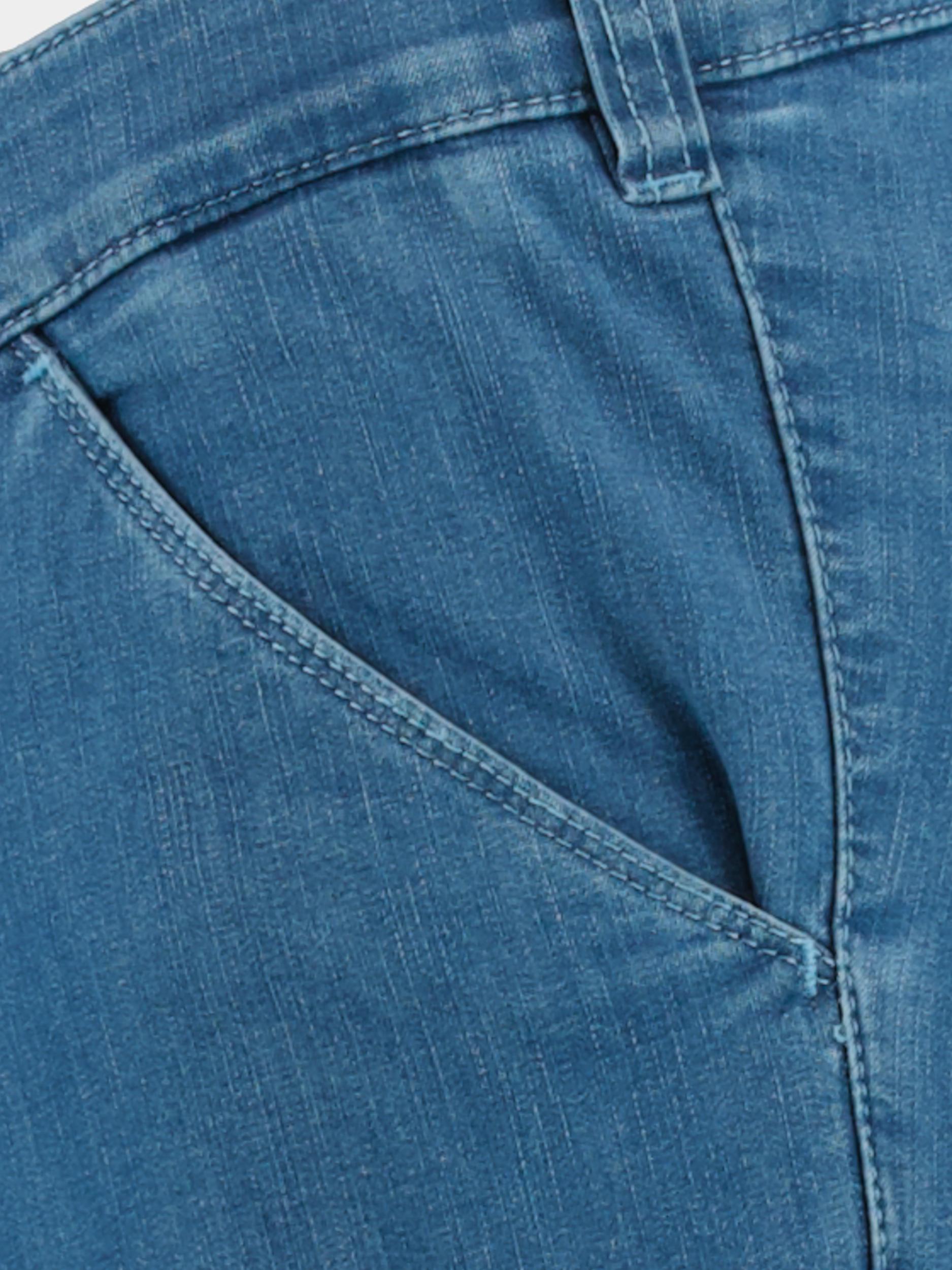 F043 Flatfront Jeans Blauw Summer Denim 1.60.041/601