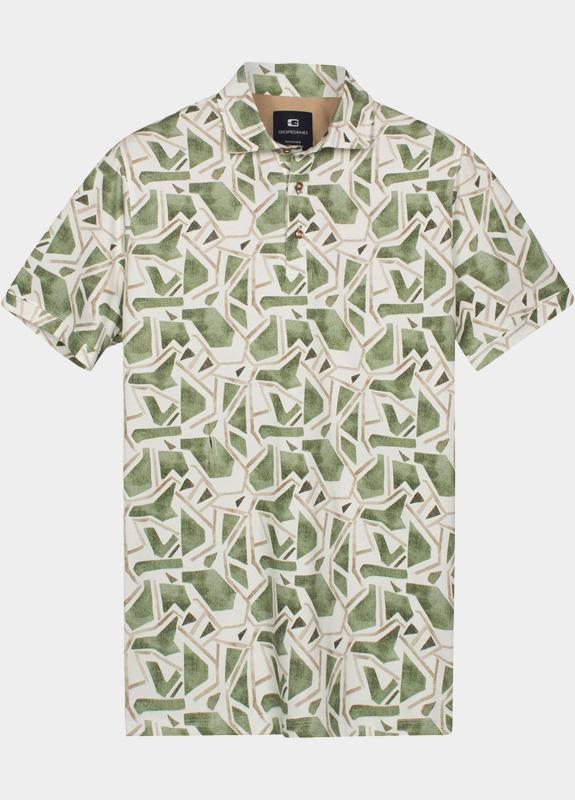 Giordano Polo heren Groen Formentini Short Sleeve Polo 616556/70
