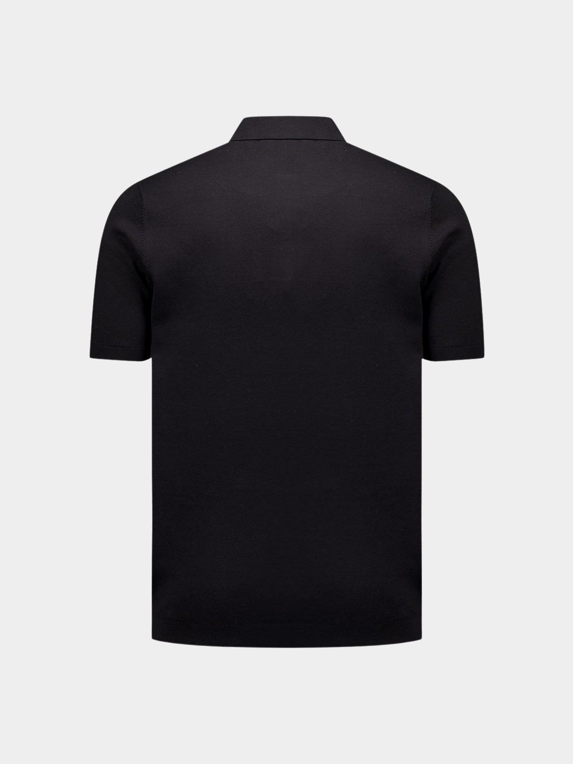 No Excess Polo korte mouw Zwart Pullover Short Sleeve Polo So 29240754/020