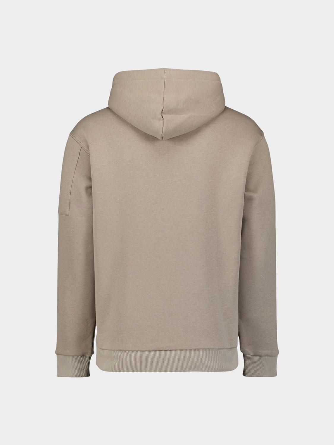 No Excess Hoodie Grijs Sweater Hooded Brushed 29130850/018