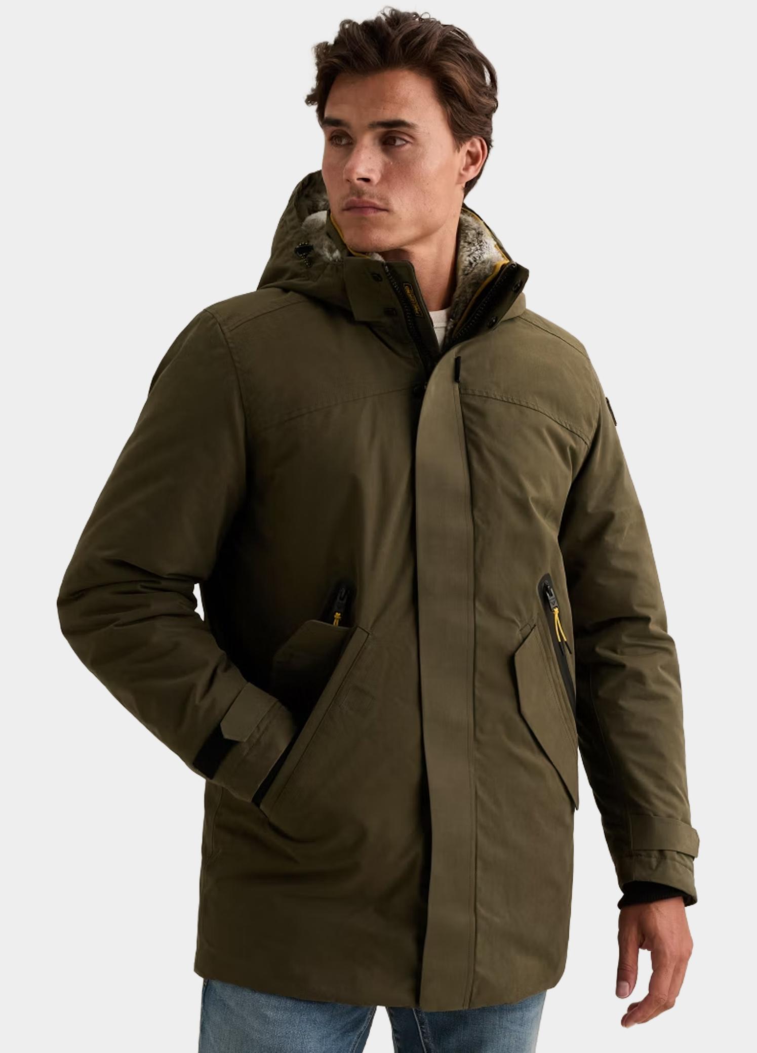 PME Legend Winterjas heren Groen Semi long jacket HYDROPACKER PJA2609166/8039