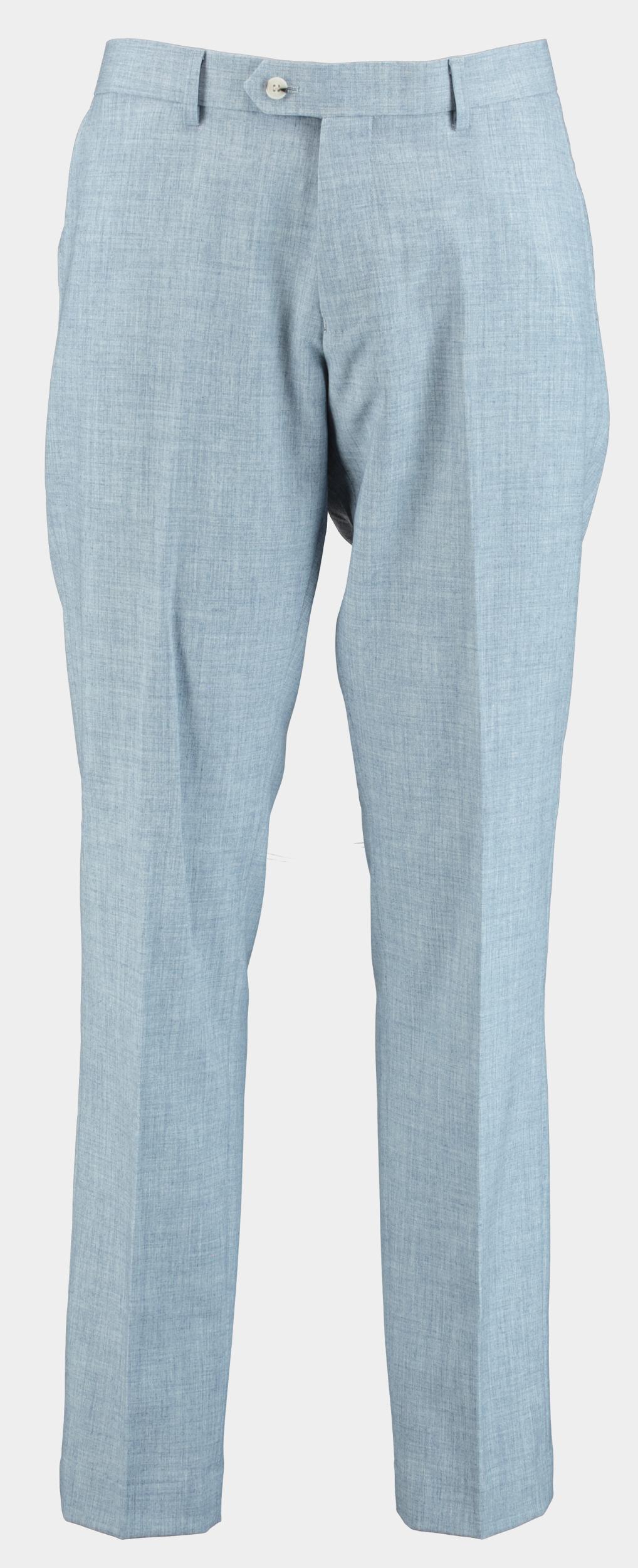 Bos Kostuum Blauw Linnen Look 3-delig SB2-BLOCK 8 NYG-H65843/L.Blauw