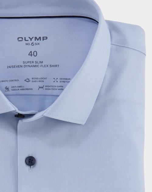Olymp Business hemd lange mouw Blauw 2526/24 Hemden 252624/11