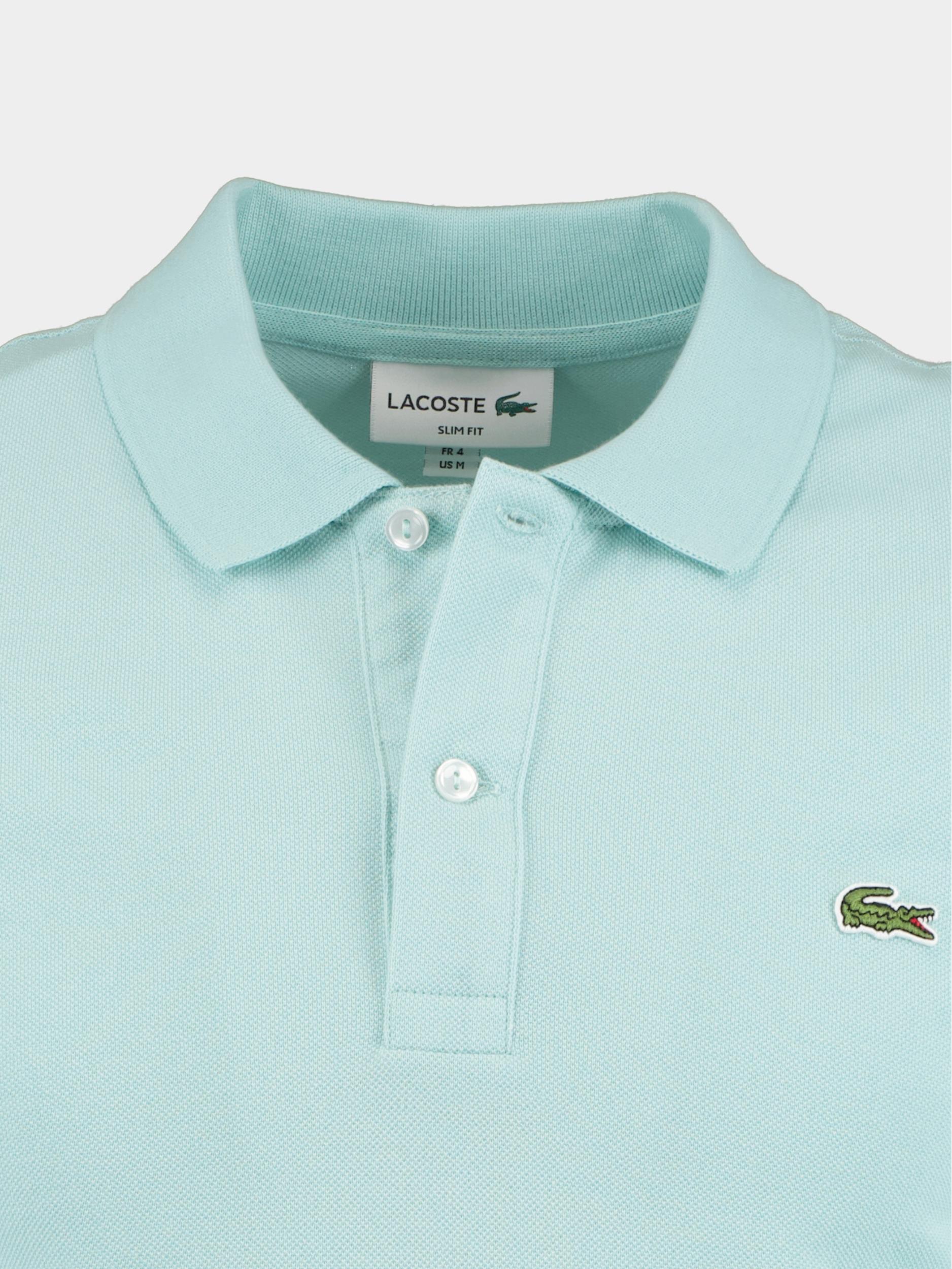 Lacoste Polo korte mouw Groen slim fit PH4012/LGF