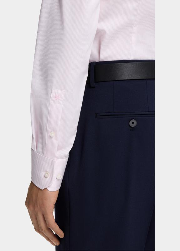 BOSS Black Zakelijk overhemd heren Roze H-HANK-SP-B1-C1-261 10277120 50555977/684