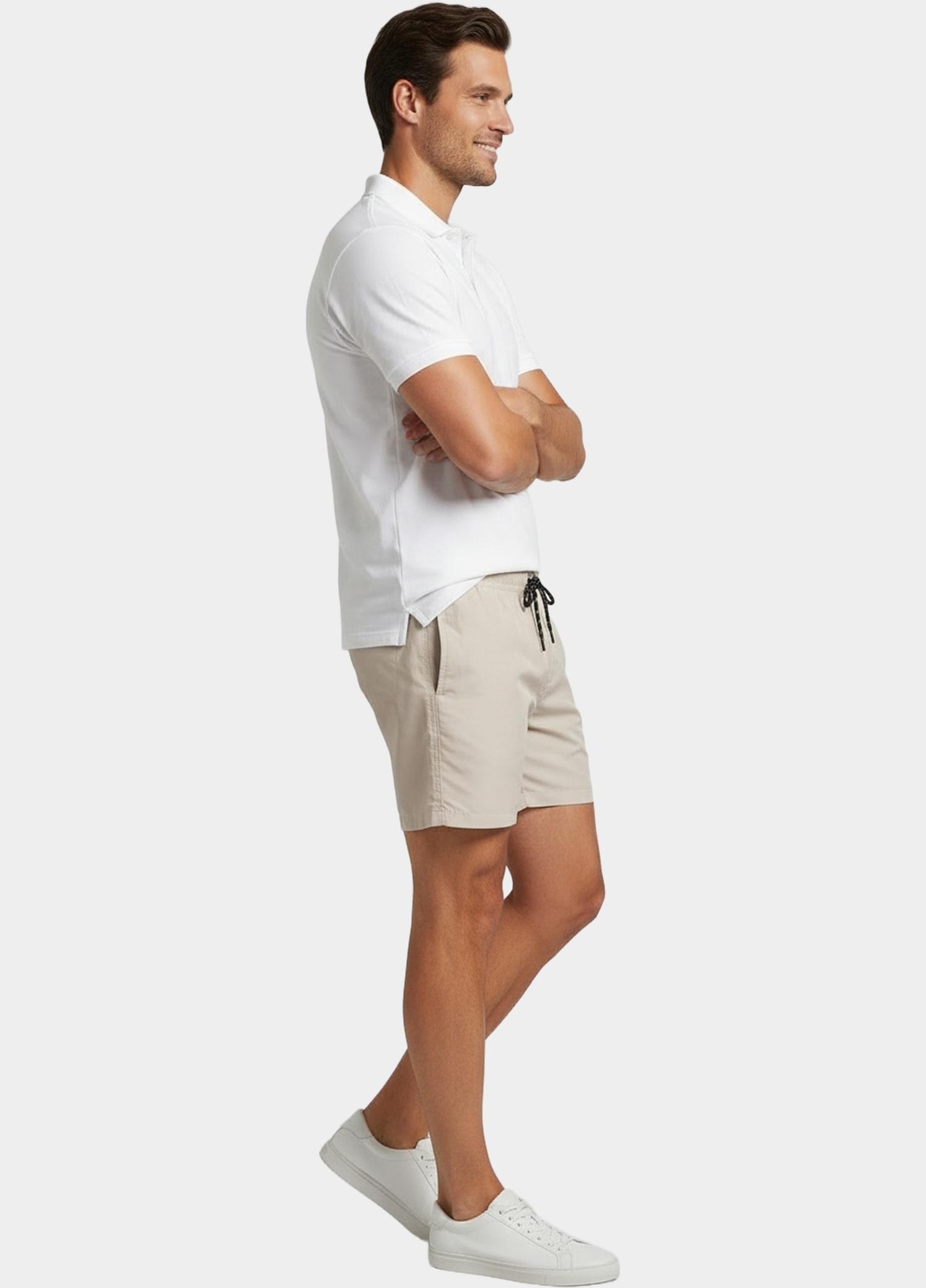 Baileys Zwembroek Beige Swimshort all over printed 2- 611001/82