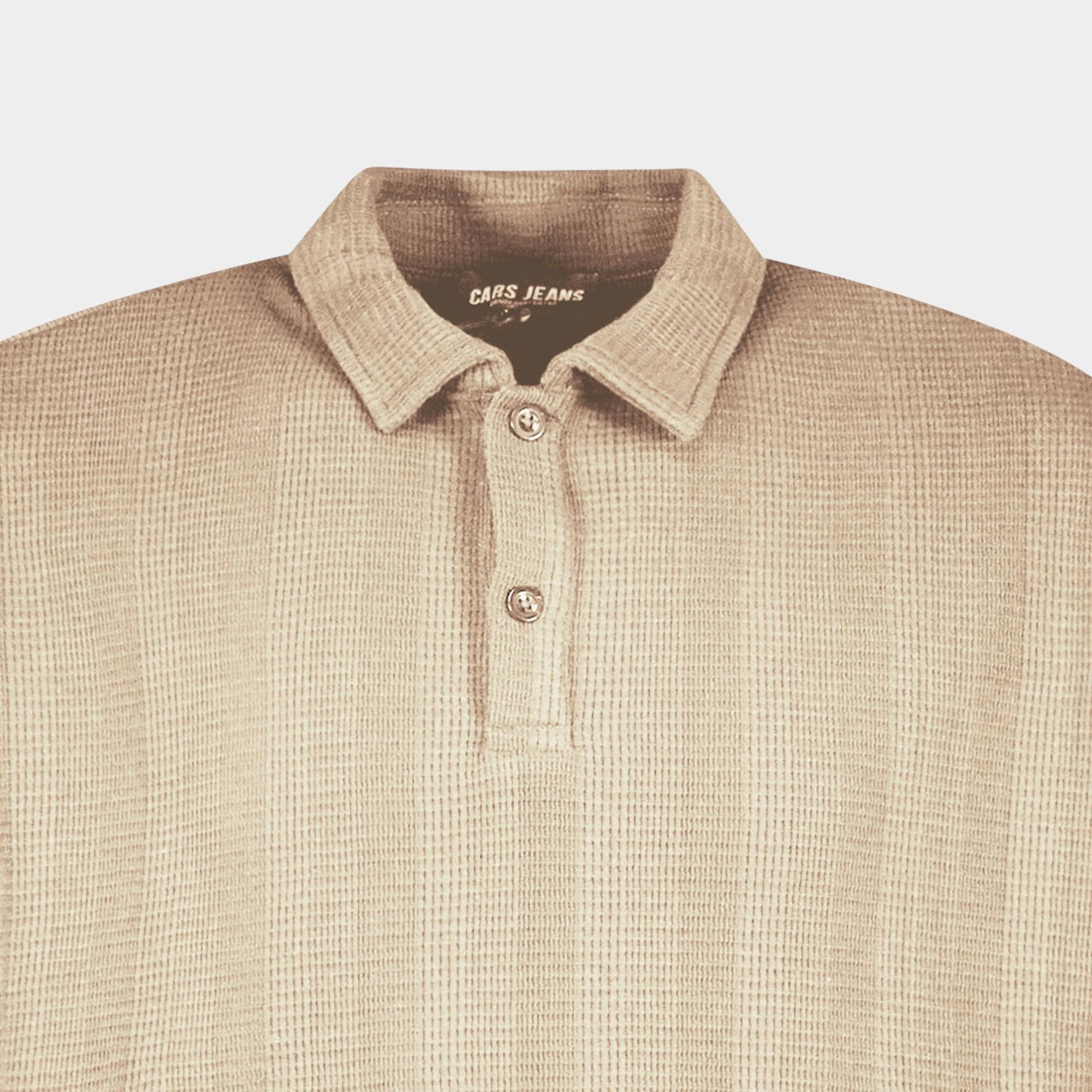 Cars Jeans Polo korte mouw Beige DEAGLAN 62179/83
