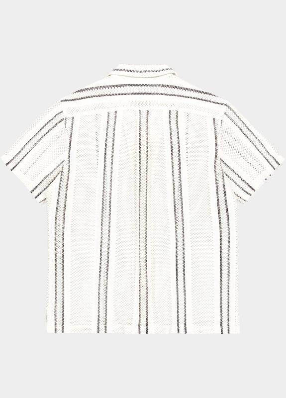 Butcher of Blue Casual hemd korte mouw Wit Alex M2614051/112