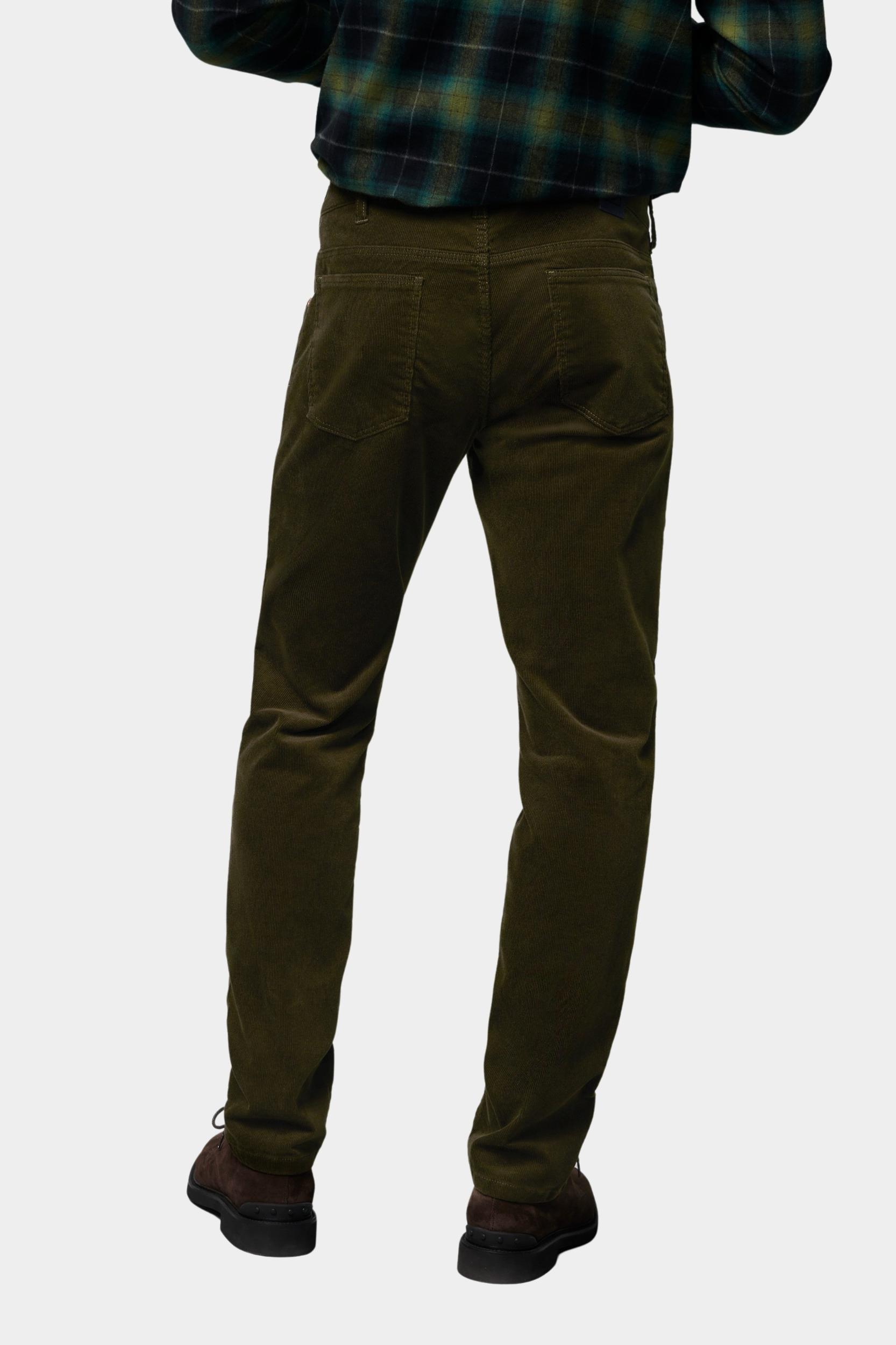 Meyer Katoenen 5-Pocket Groen M5 Slim Art.2-6180 3612618000/29