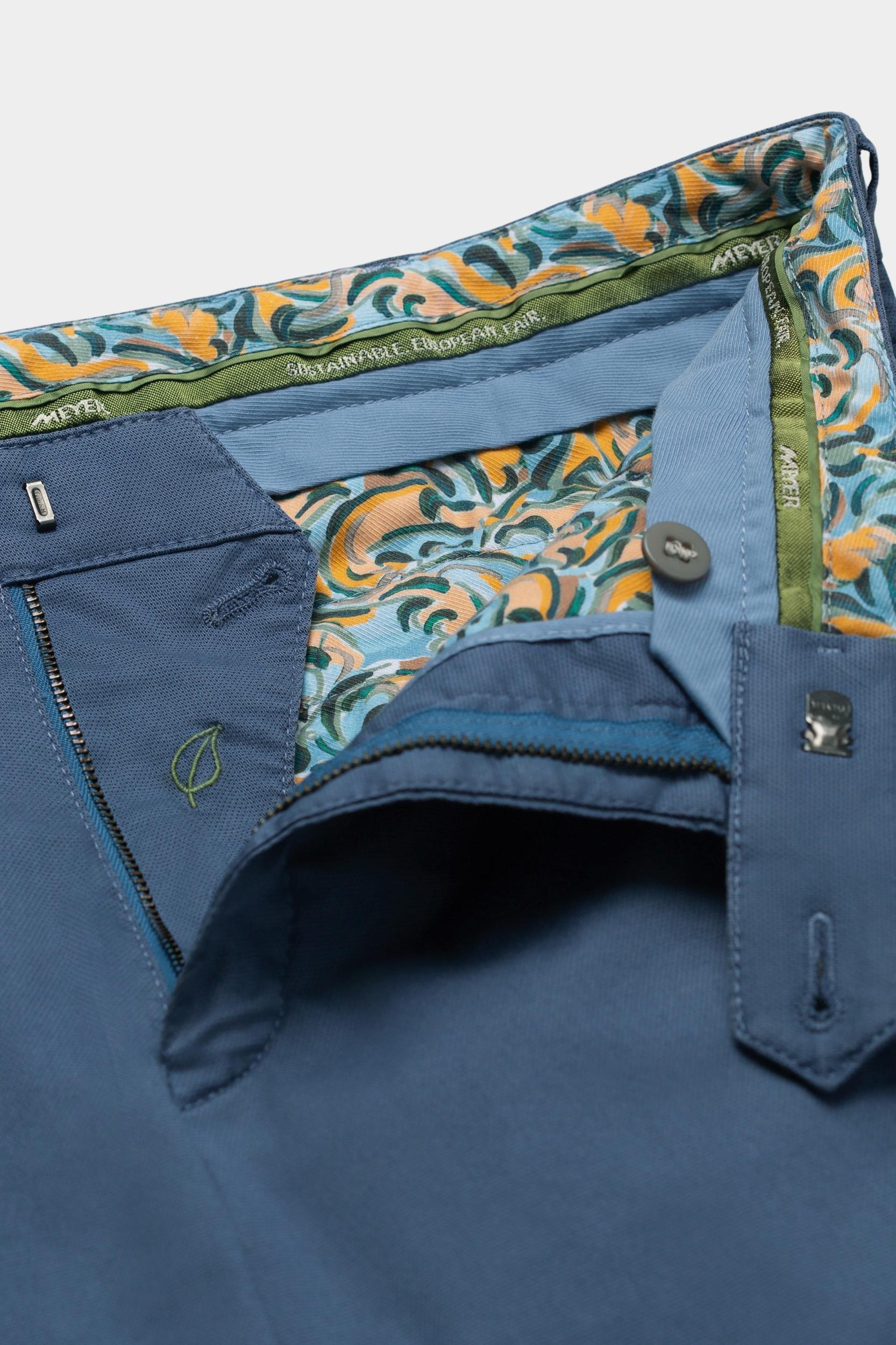 Meyer Katoenen Broek Blauw TOKYO Art.1-5062 2581506200/15