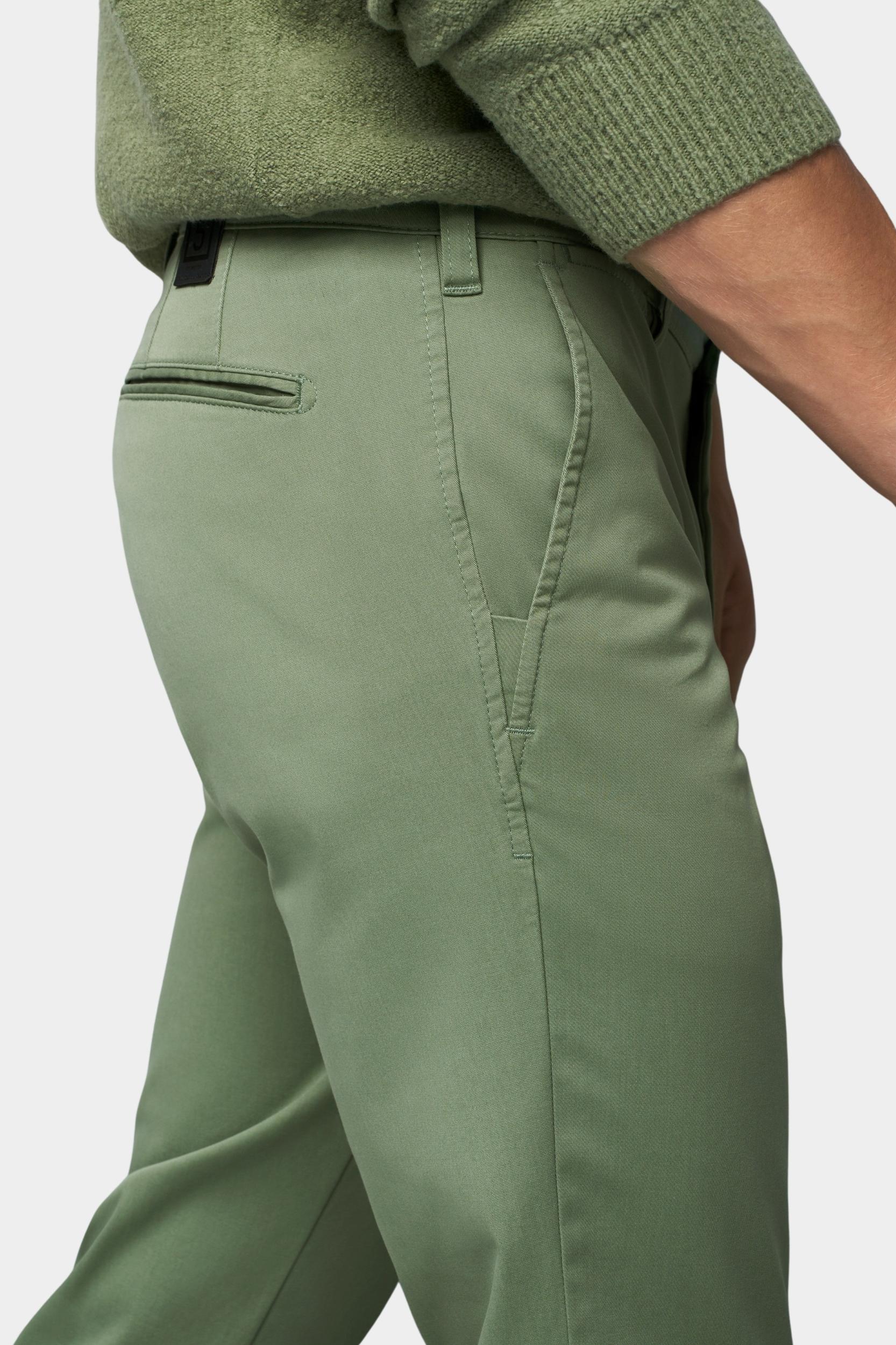 Meyer Katoenen Broek Groen CHINO Art.1-6181 3641618100/23
