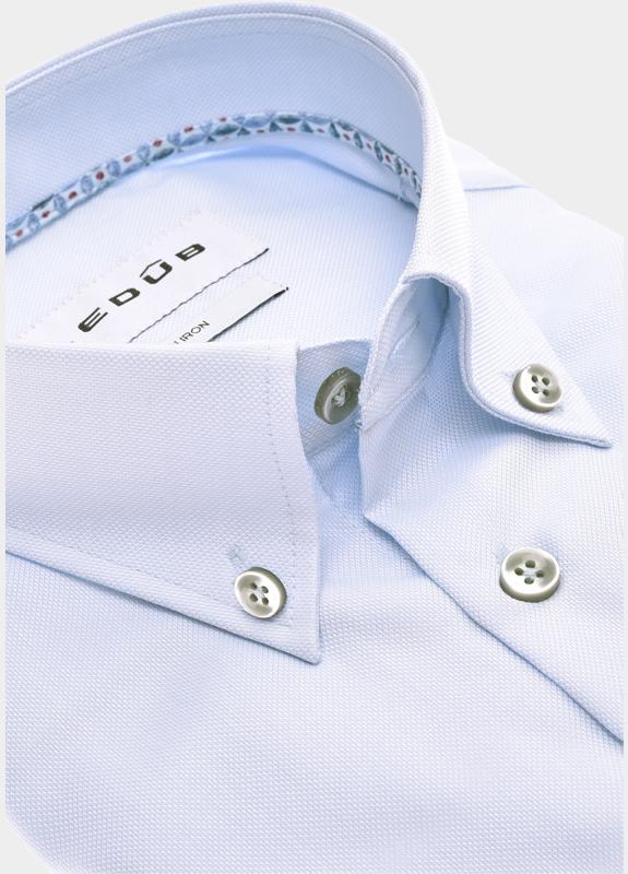 Ledub Business hemd lange mouw Blauw  0143351/120-140-000