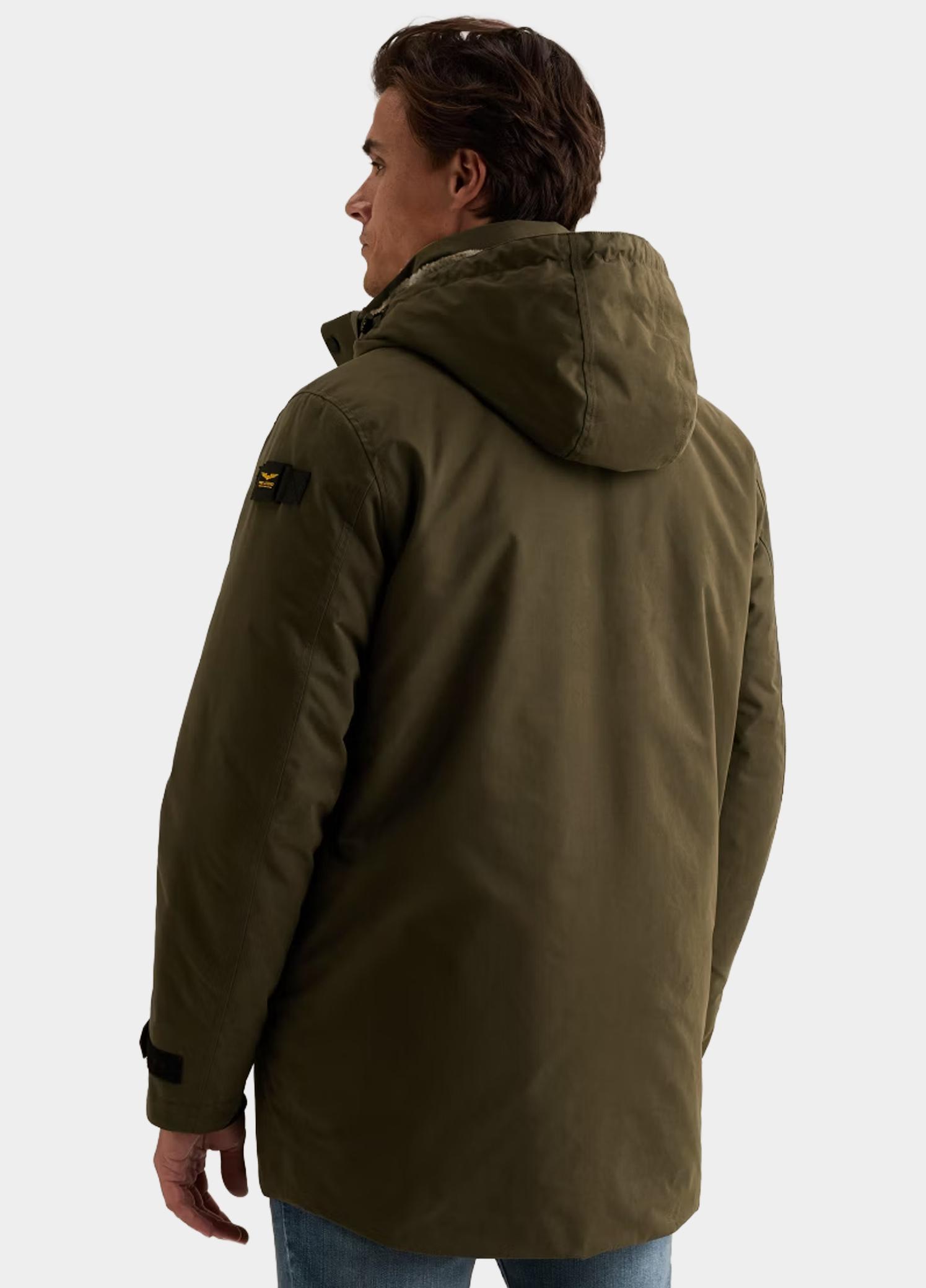 PME Legend Winterjas heren Groen Semi long jacket HYDROPACKER PJA2609166/8039