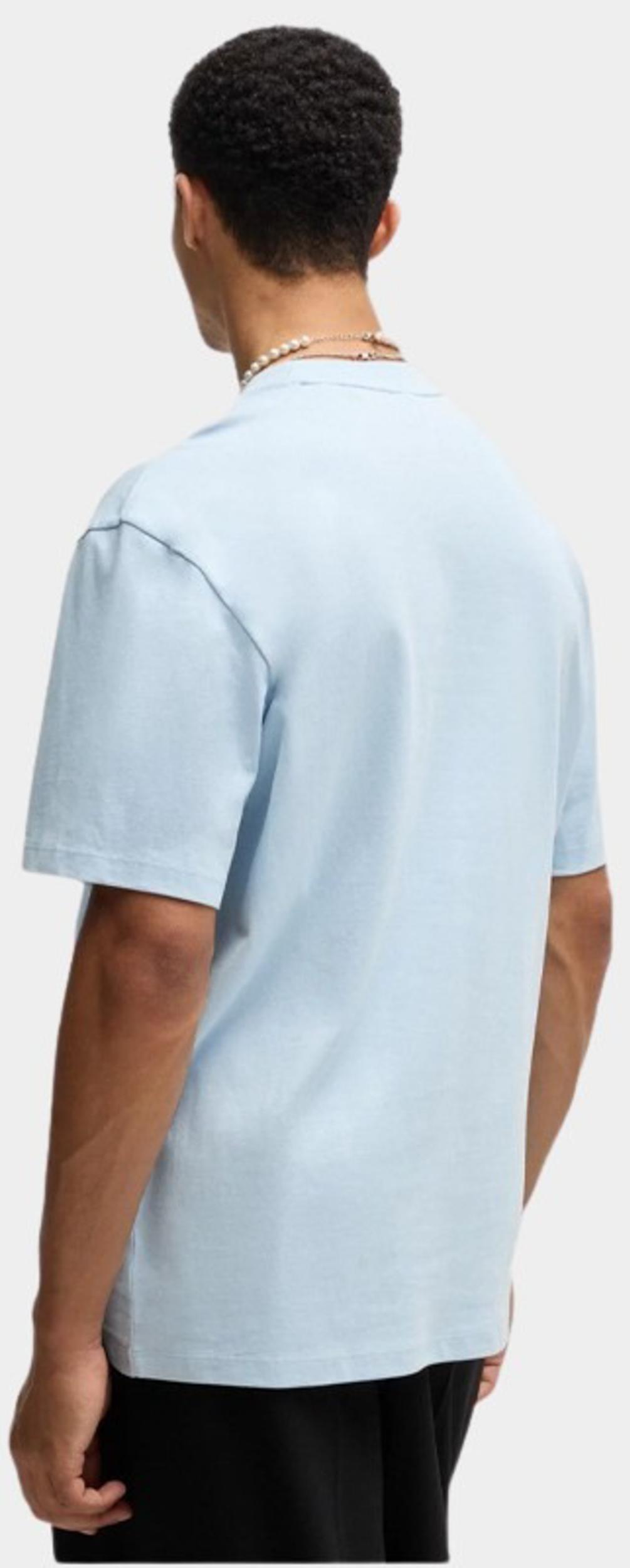 HUGO Men T-shirt korte mouw Blauw Dapolino 10248326 01 50488330/483