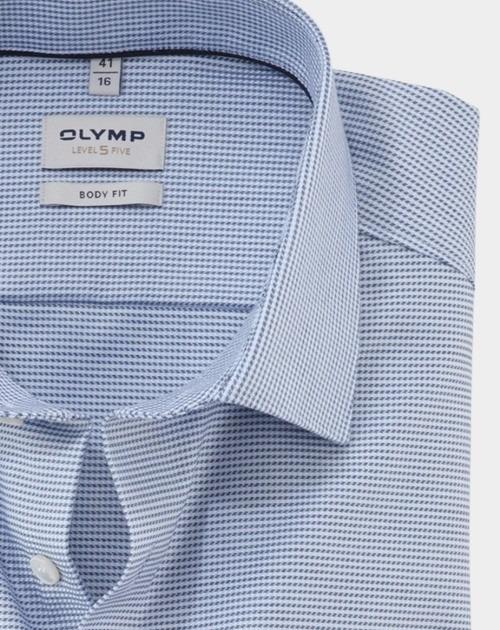 Olymp Business hemd lange mouw Blauw Level Five 209974/11