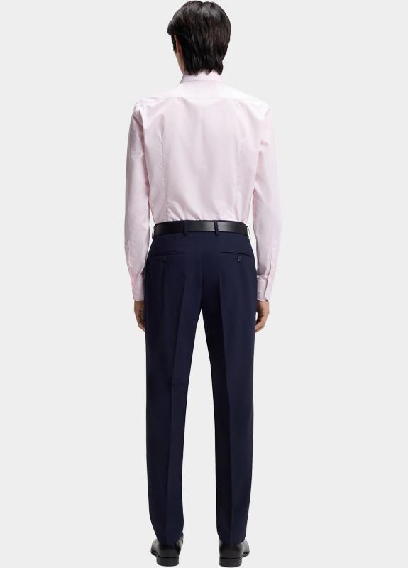 BOSS Black Zakelijk overhemd heren Roze H-HANK-SP-B1-C1-261 10277120 50555977/684