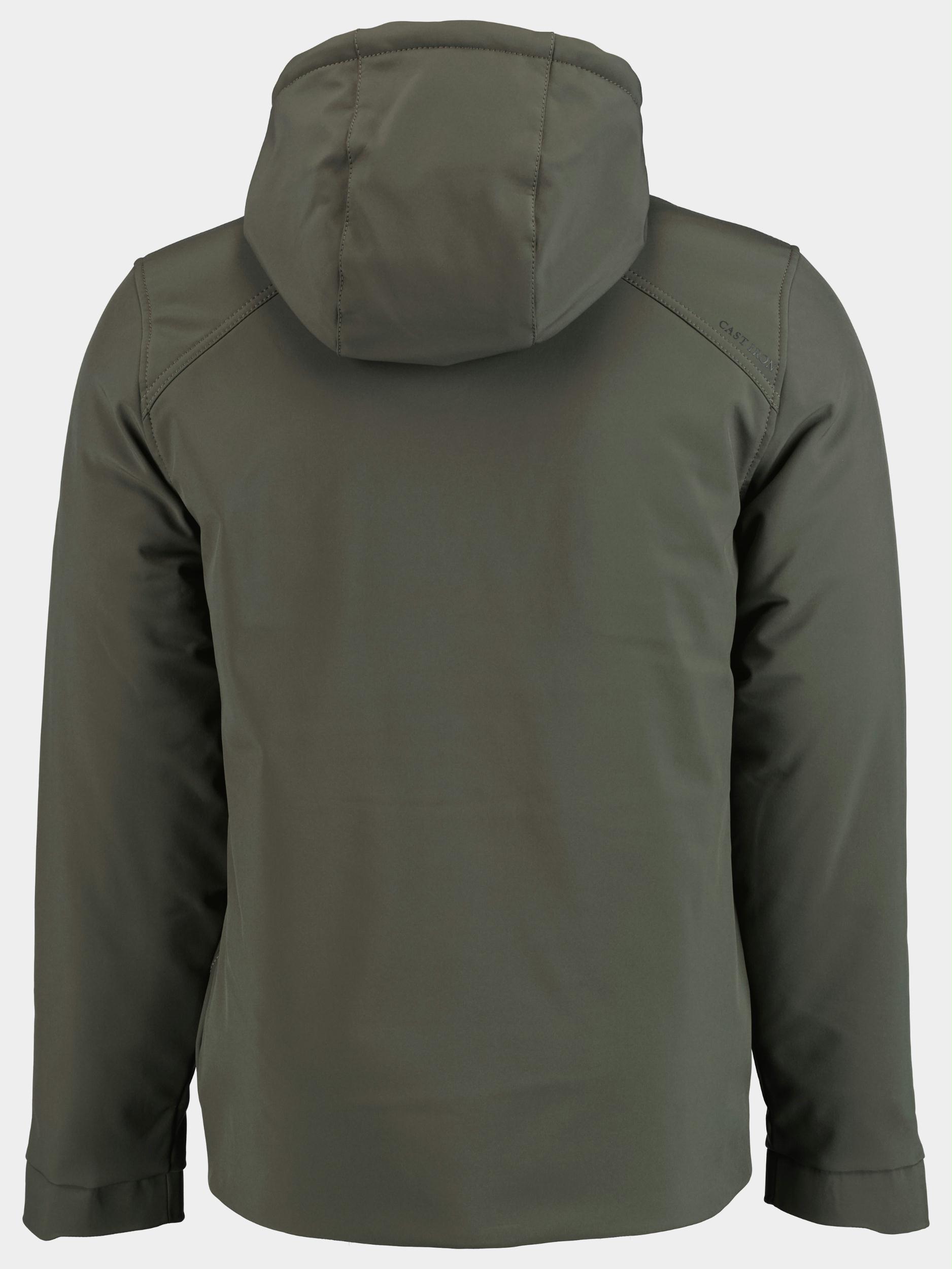 Cast Iron Winterjack Groen Short jacket Softshell Zeroyo CJA2208141/8039