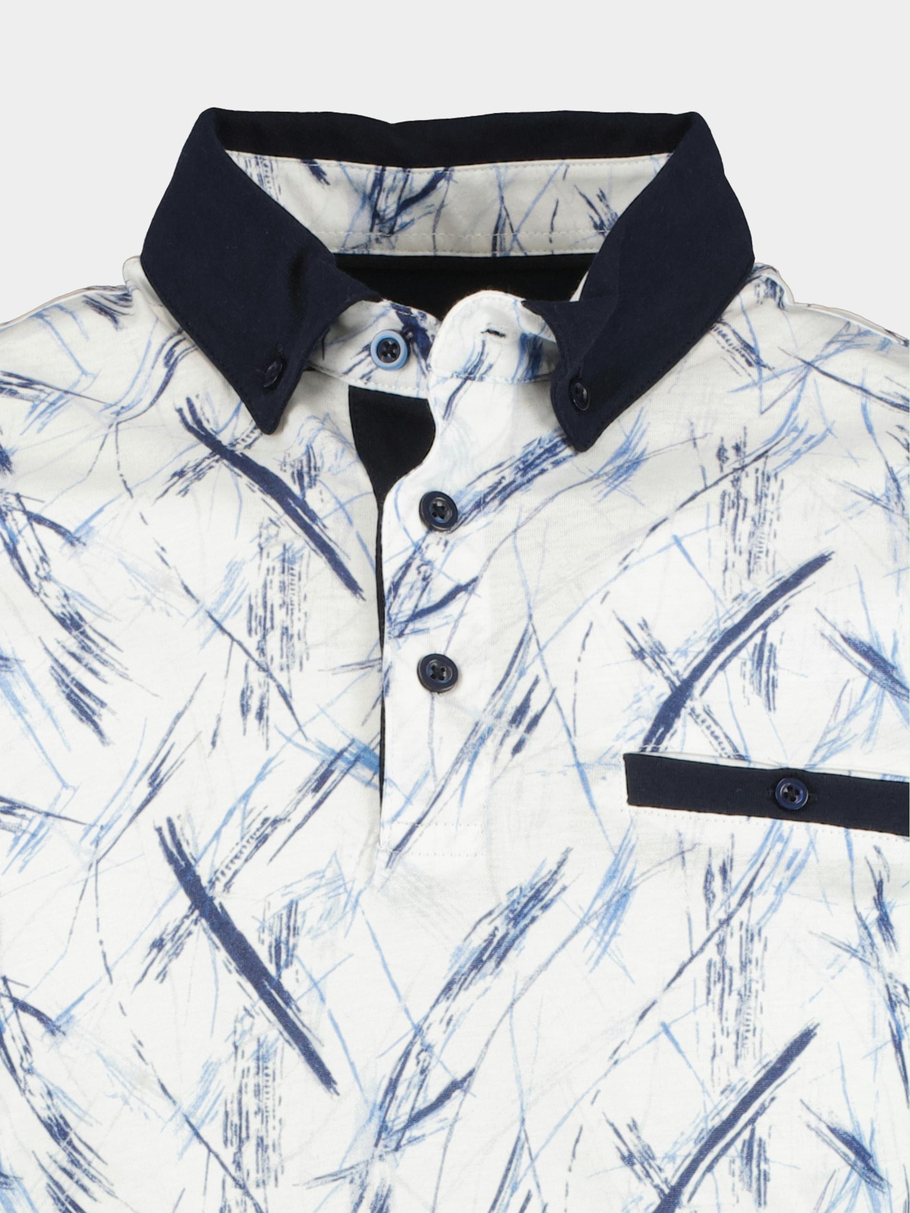 Giordano Polo korte mouw Blauw Casa 316595/60