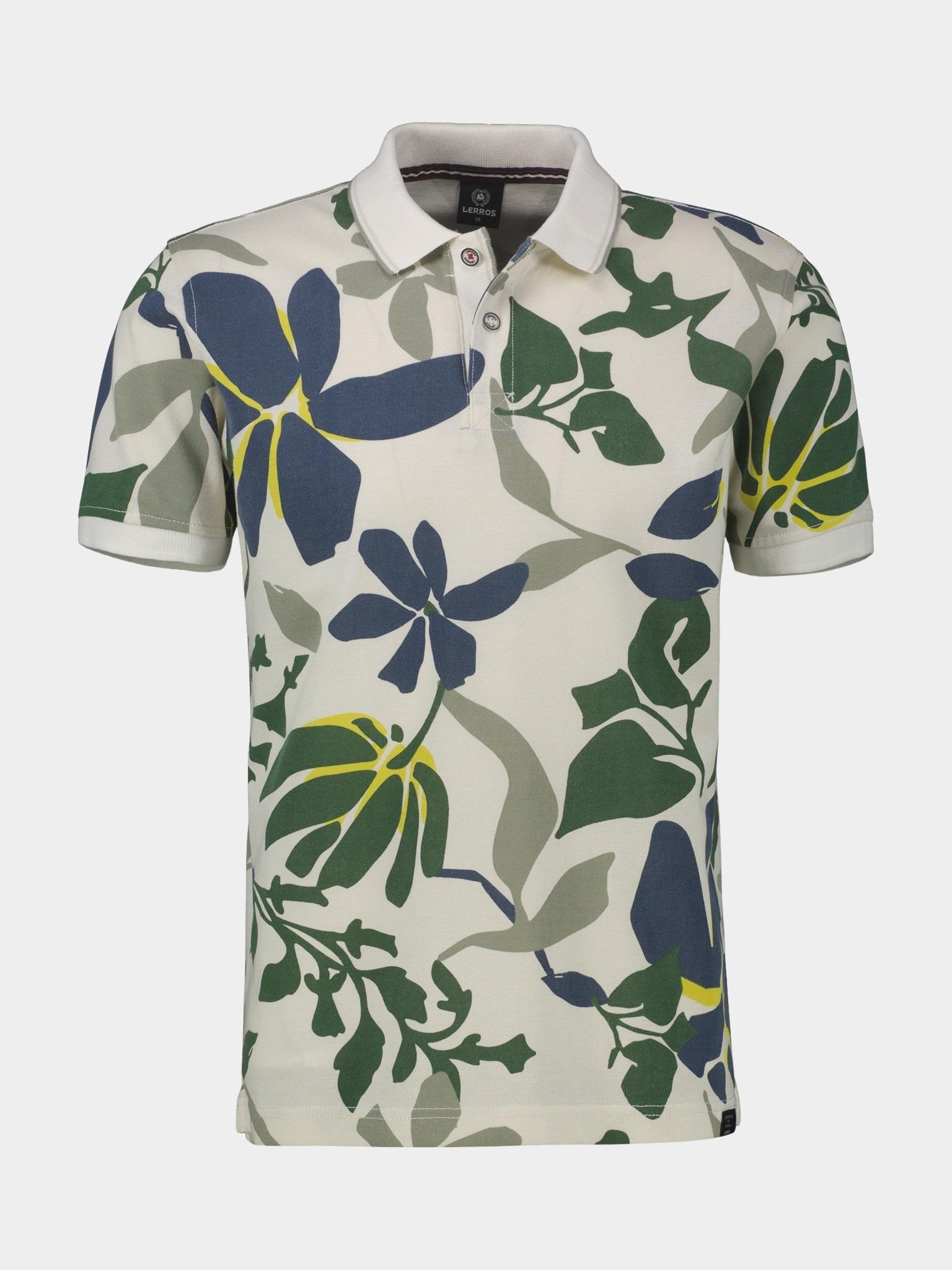 Lerros Polo korte mouw Wit  2543231/103