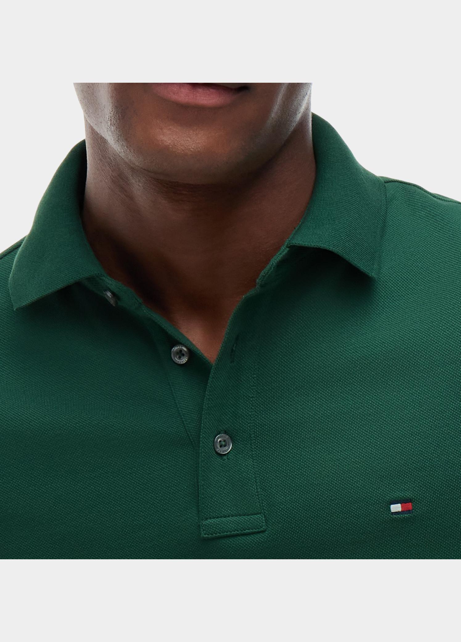 Tommy Hilfiger Polo heren Groen 1985 Slim Polo MW0MW17771/L2N