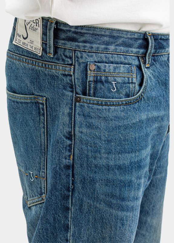 Butcher of Blue Jeans Blauw Berkley loose ozone Denim M2421045/812