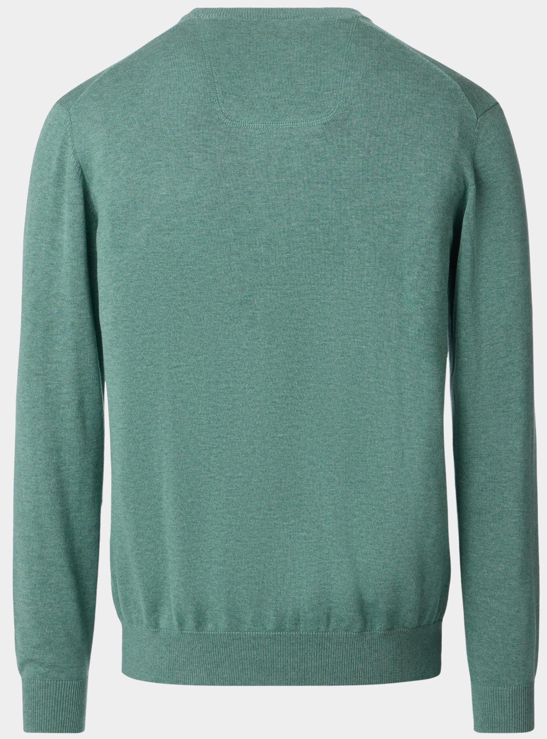 Casamoda Pullover Groen V-Neck 004430/369