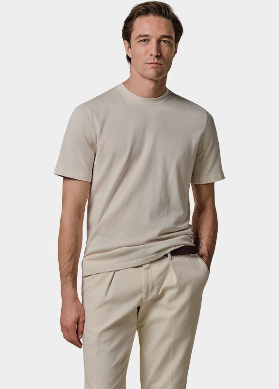 Profuomo T-shirt heren Wit  PPXT10009/H