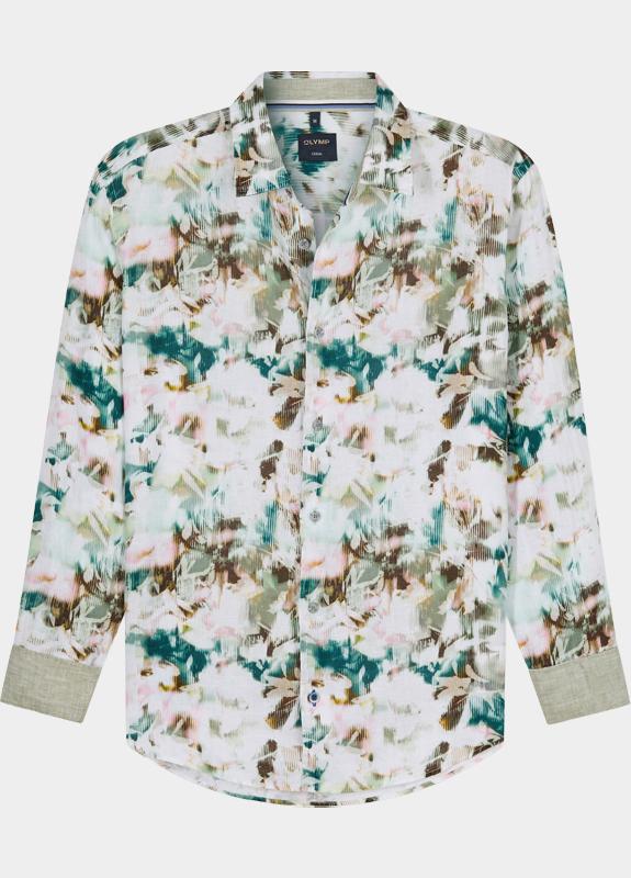 Olymp Overhemd heren Groen Casual 404614/47