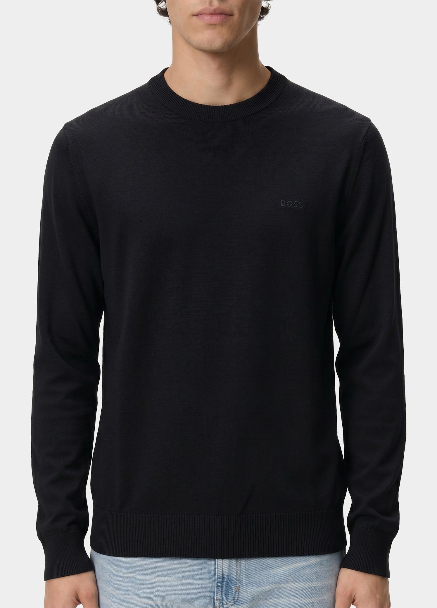BOSS Black Pullover heren Zwart H-Leno-L 10283210 01 50571914/001