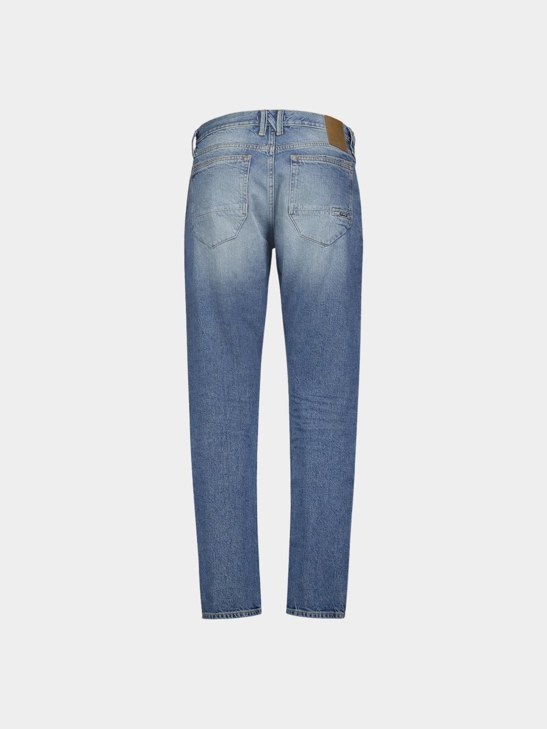 No Excess 5-Pocket Jeans Blauw Denim, Relaxed Fit 715, Stone N715D25N/228