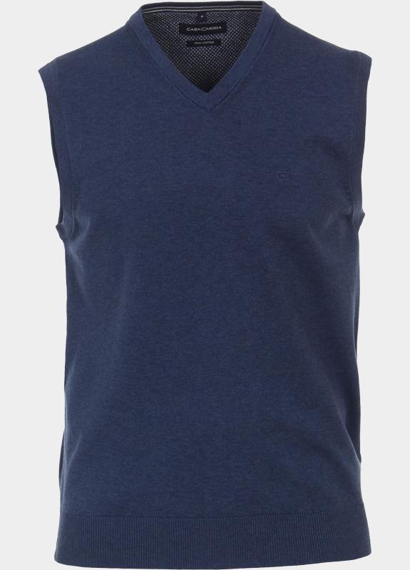 Casamoda Spencer Blauw Pullunder NOS 004460/144