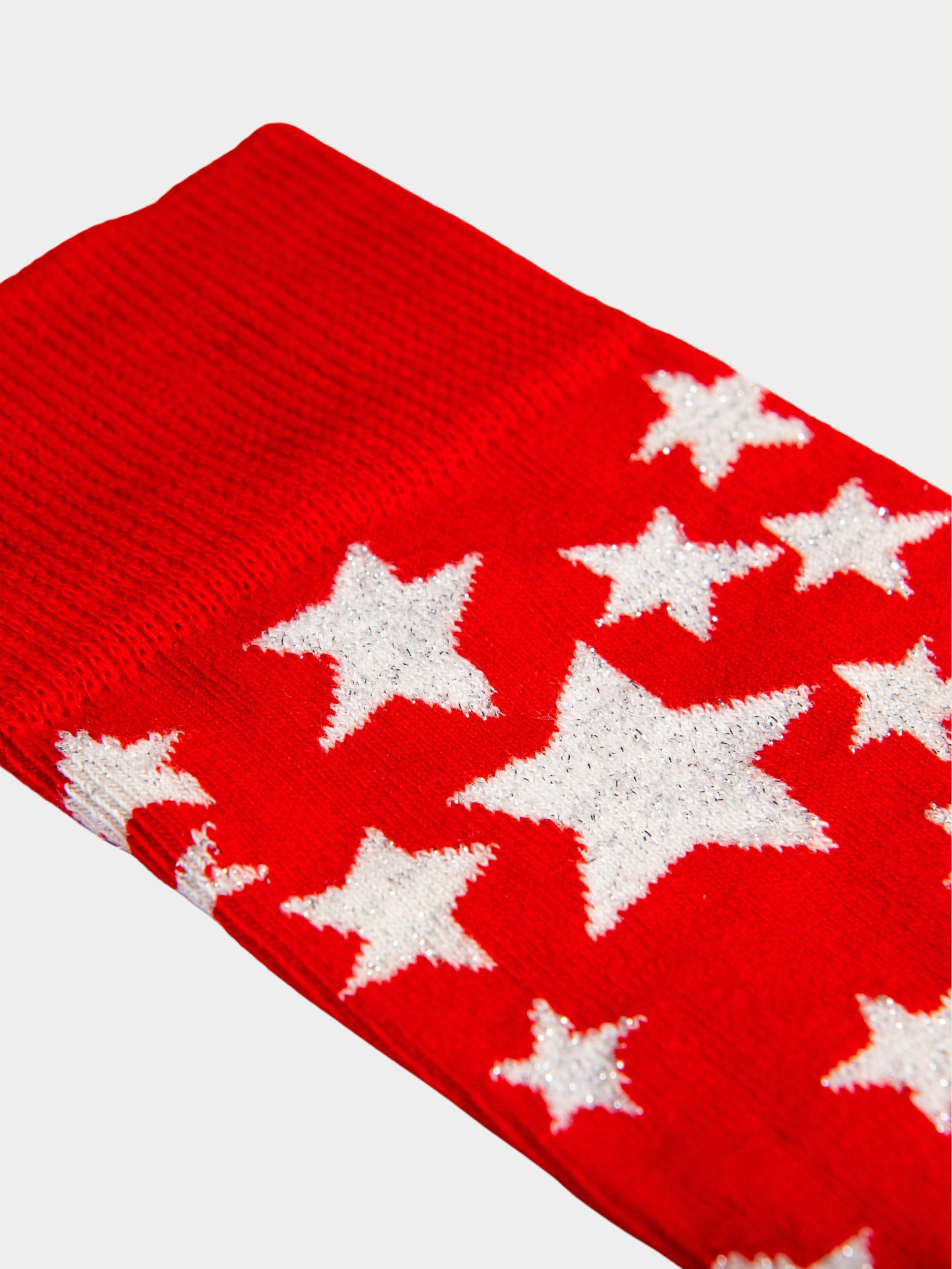 Happy Socks Cadeaubox Sokken Rood 1-Pack Stars Gift Box XSTG01/4300