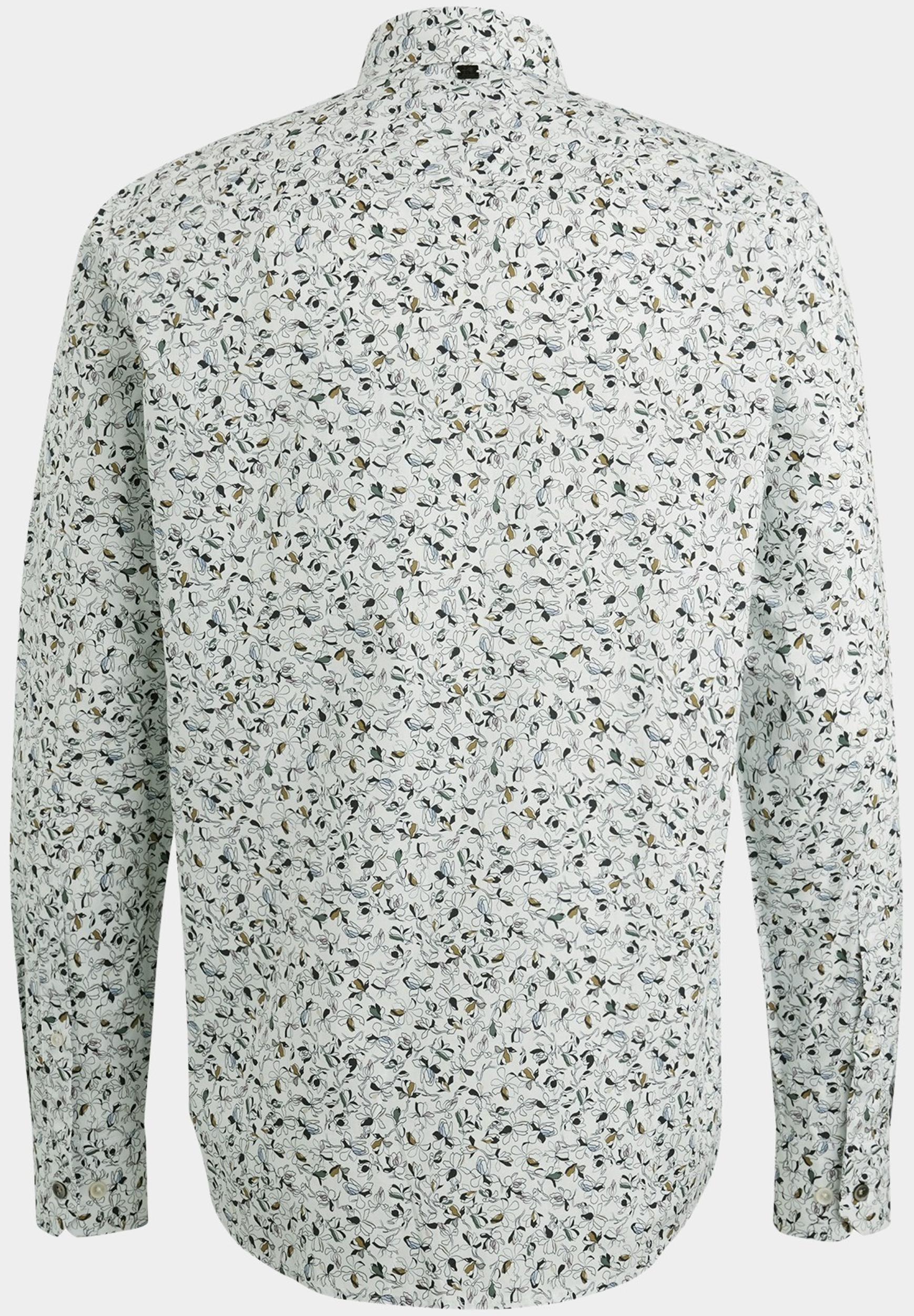 Vanguard Casual hemd lange mouw Wit Long Sleeve Shirt Print on Fi VSI2503221/7003