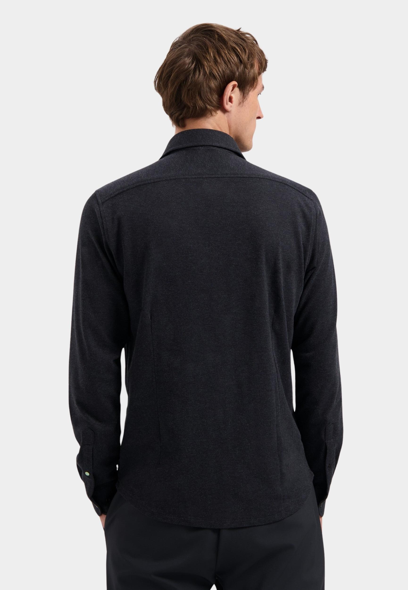 Dstrezzed Casual hemd lange mouw Zwart Kirk Shirt 303714-AW24/999